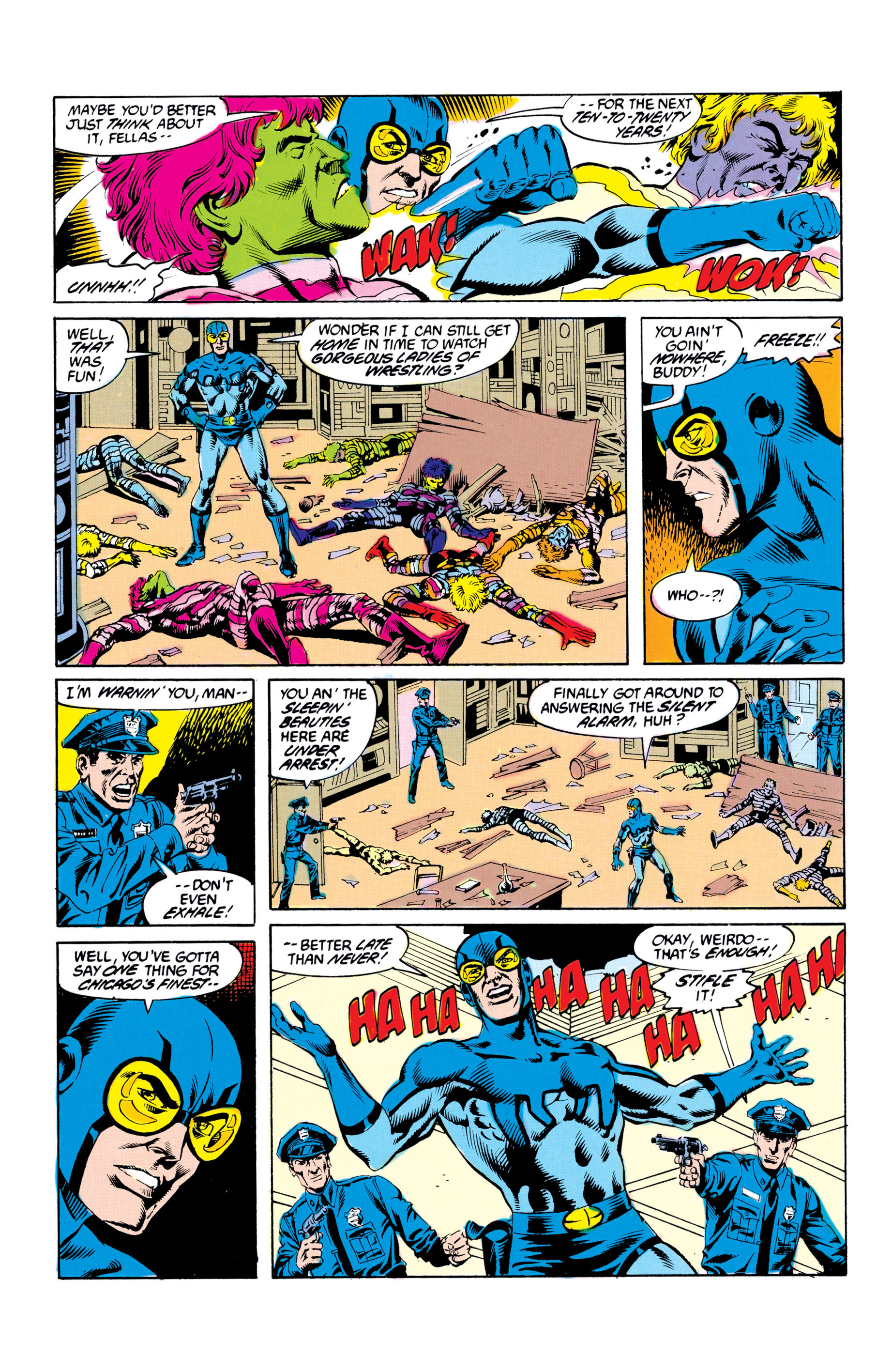 Read online Blue Beetle (1986) comic -  Issue #23 - 7