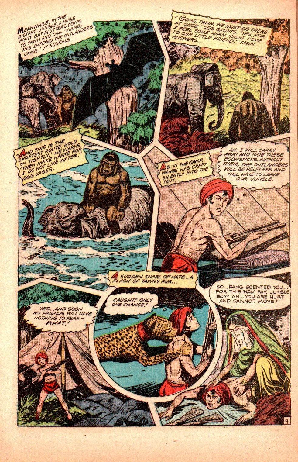Read online Wambi Jungle Boy comic -  Issue #6 - 11