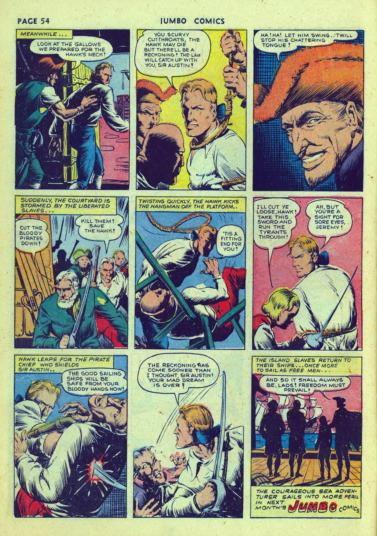 Read online Jumbo Comics comic -  Issue #50 - 56