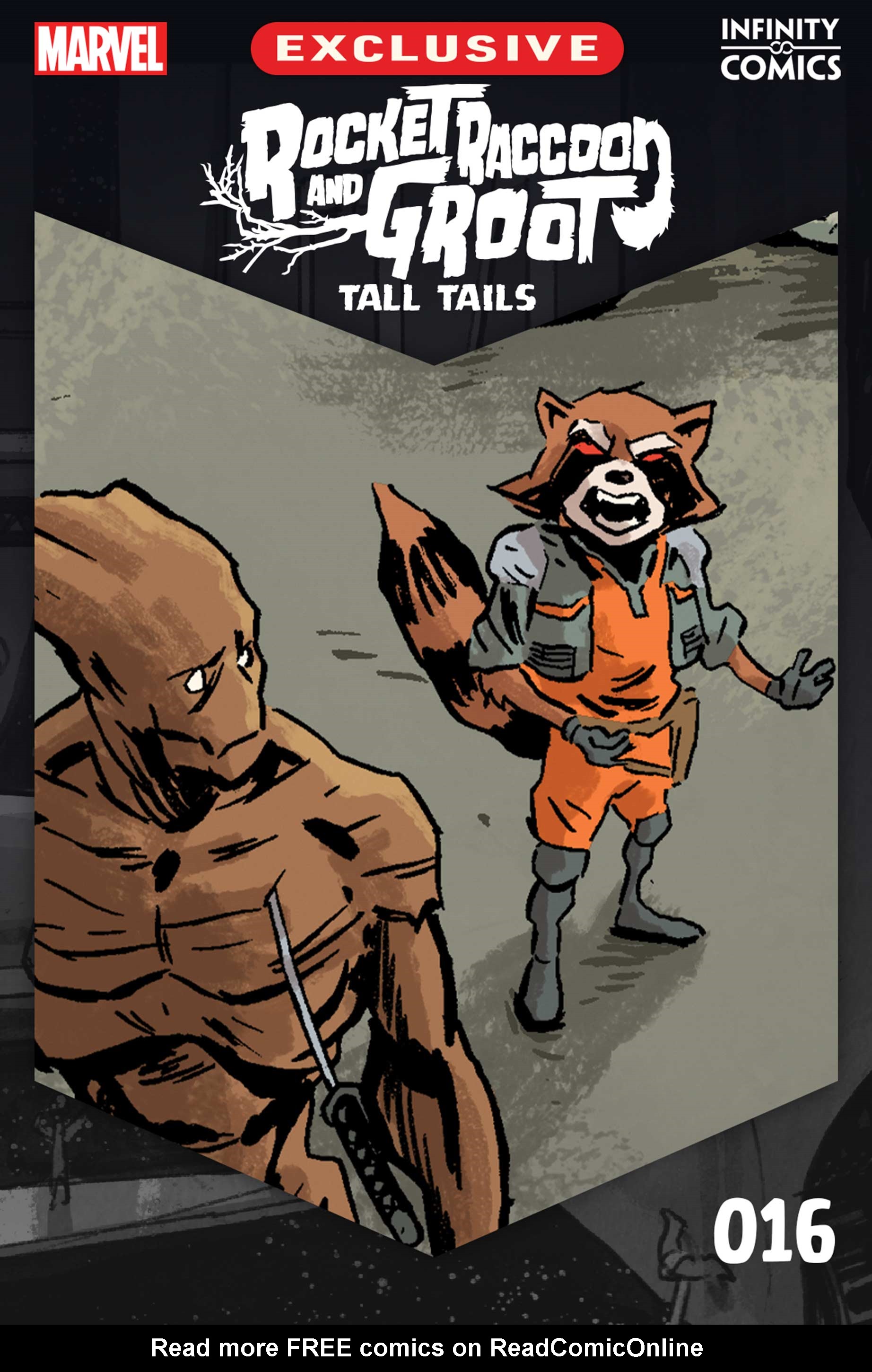 Read online Rocket Raccoon & Groot: Tall Tails Infinity Comic comic -  Issue #16 - 1
