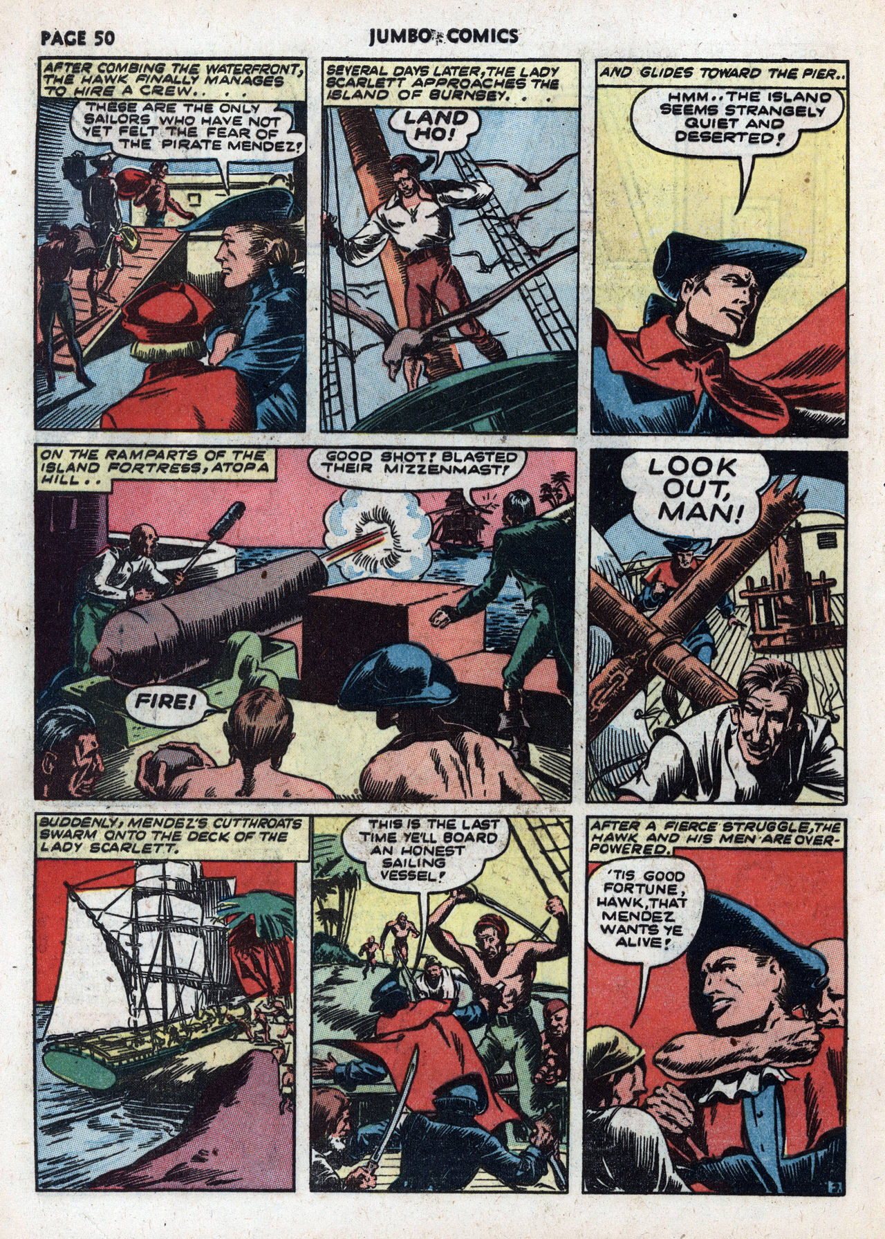Read online Jumbo Comics comic -  Issue #48 - 52