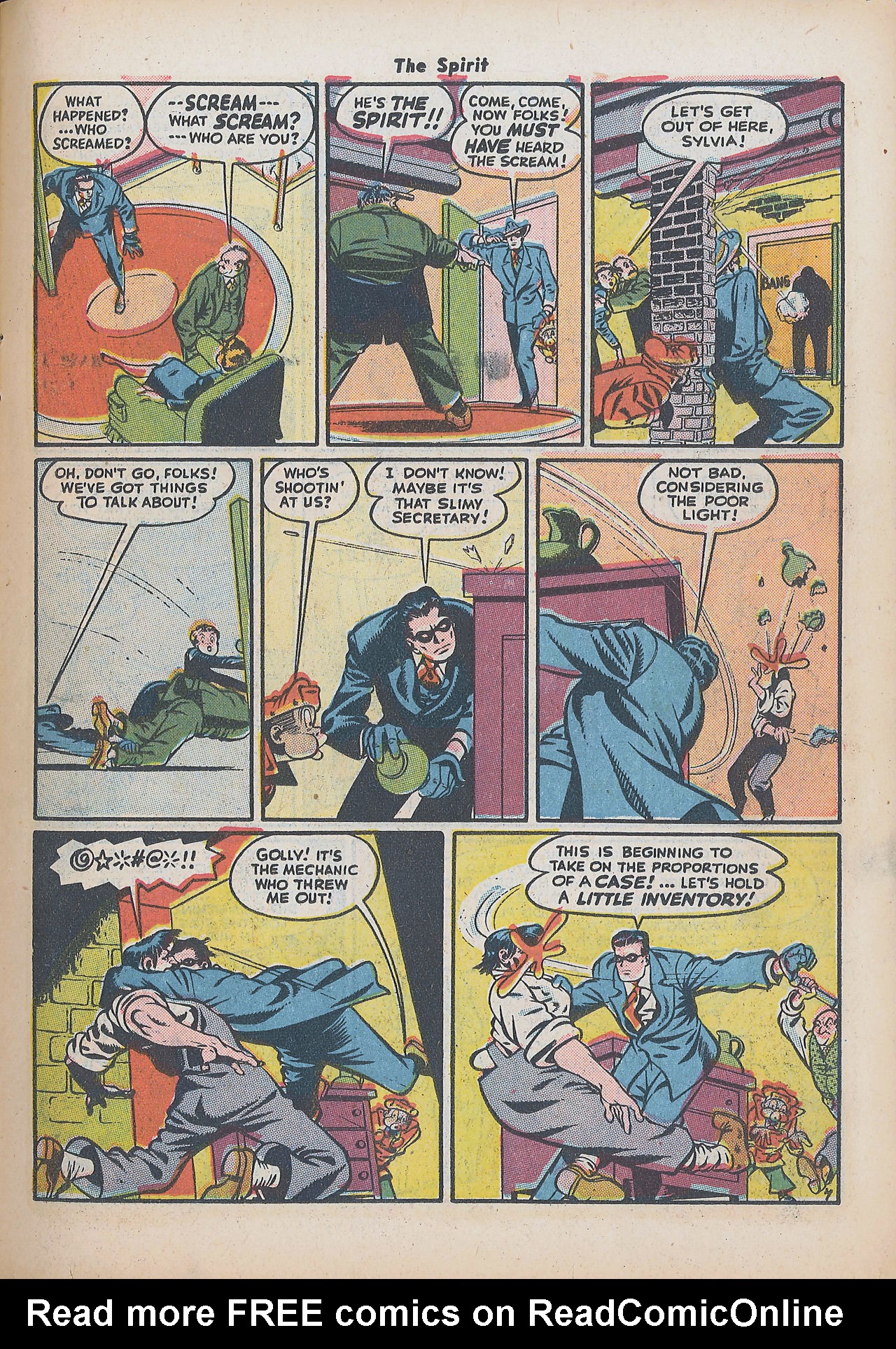 Read online The Spirit (1944) comic -  Issue #9 - 17