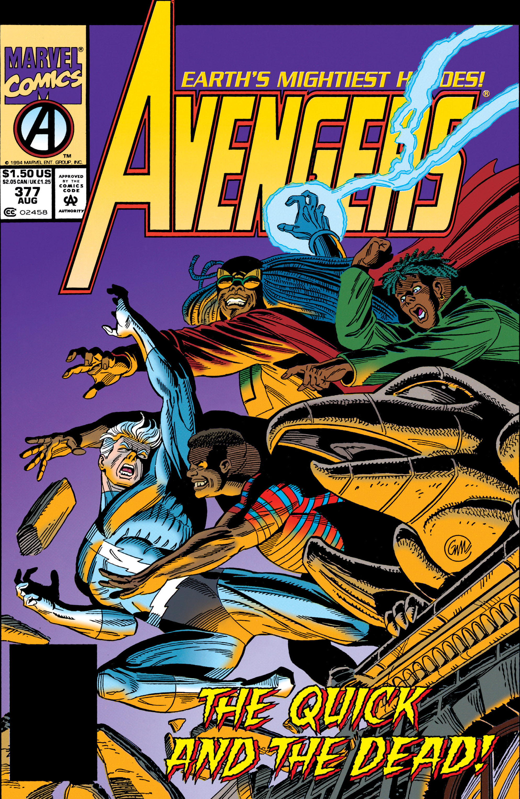Read online The Avengers (1963) comic -  Issue #377 - 1