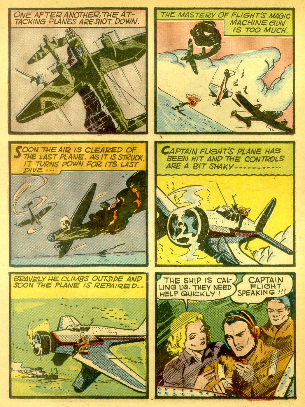 Read online Captain Flight Comics comic -  Issue #2 - 20