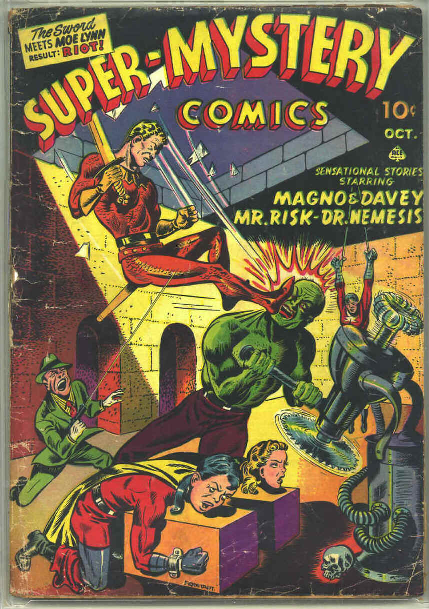 Read online Super-Mystery Comics comic -  Issue #18 - 1