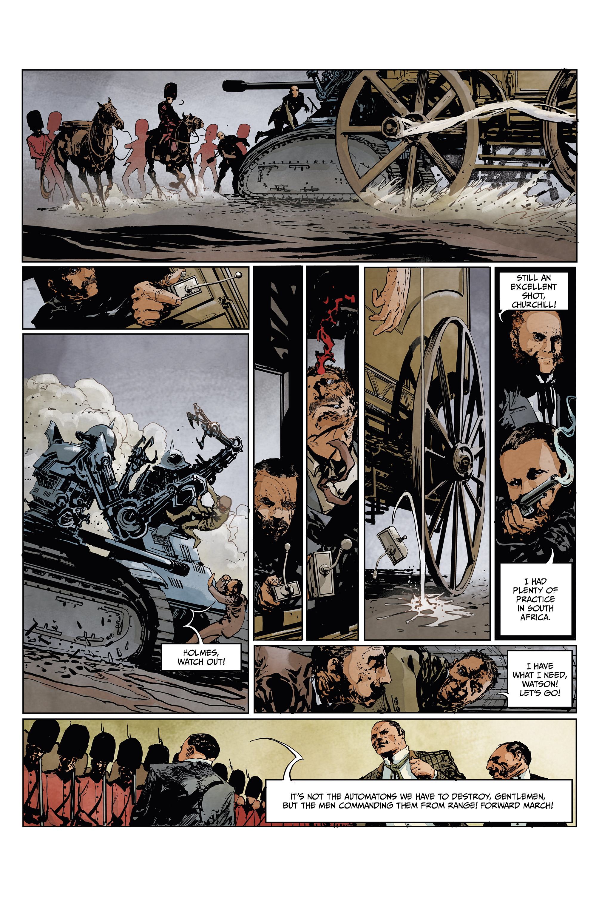 Read online M.O.R.I.A.R.T.Y : The Clockwork Empire comic -  Issue #4 - 19
