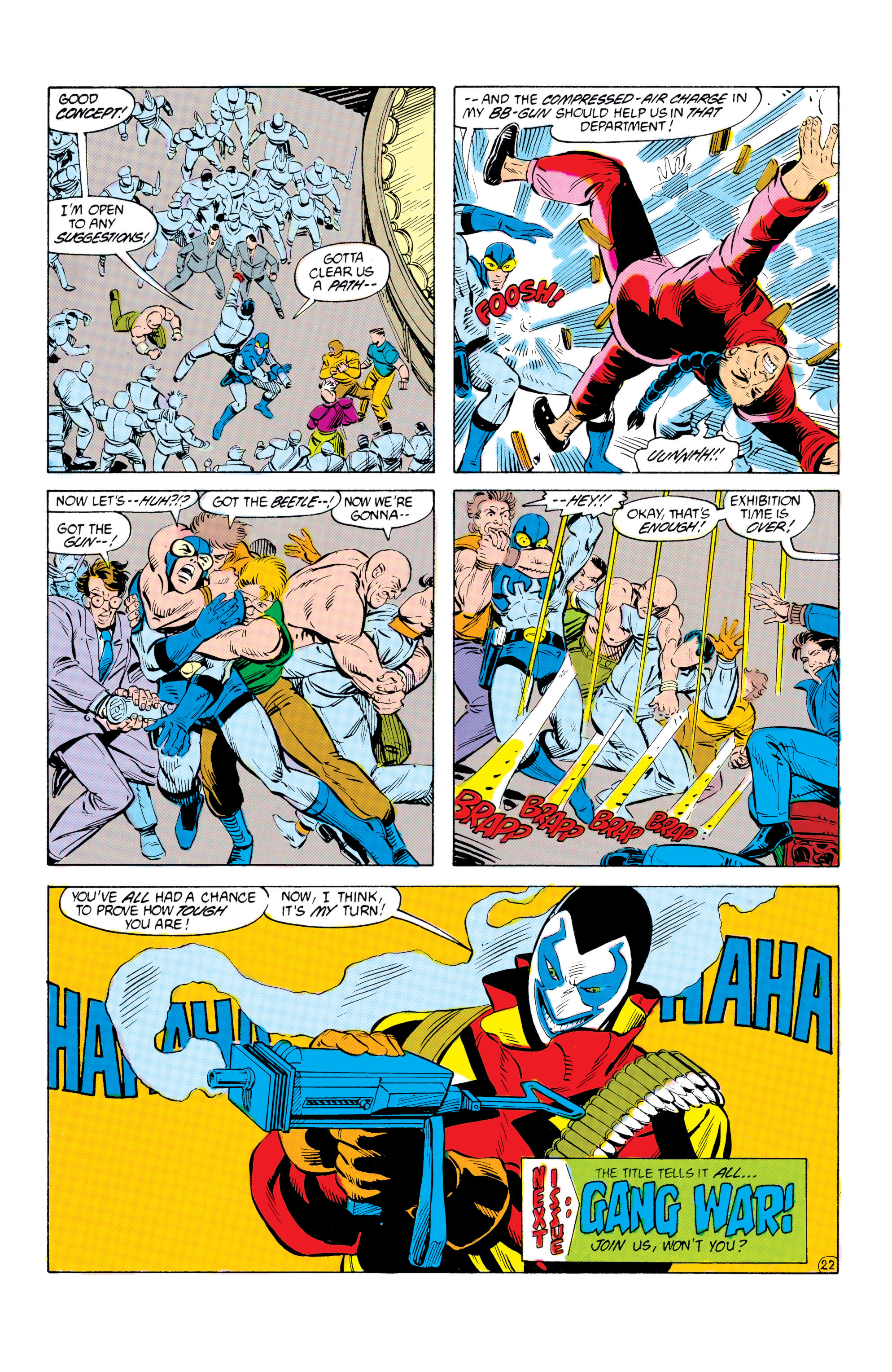Read online Blue Beetle (1986) comic -  Issue #6 - 23