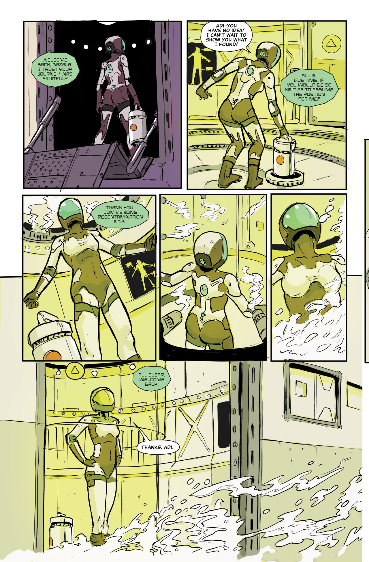 Read online Vigia comic -  Issue #1 - 4