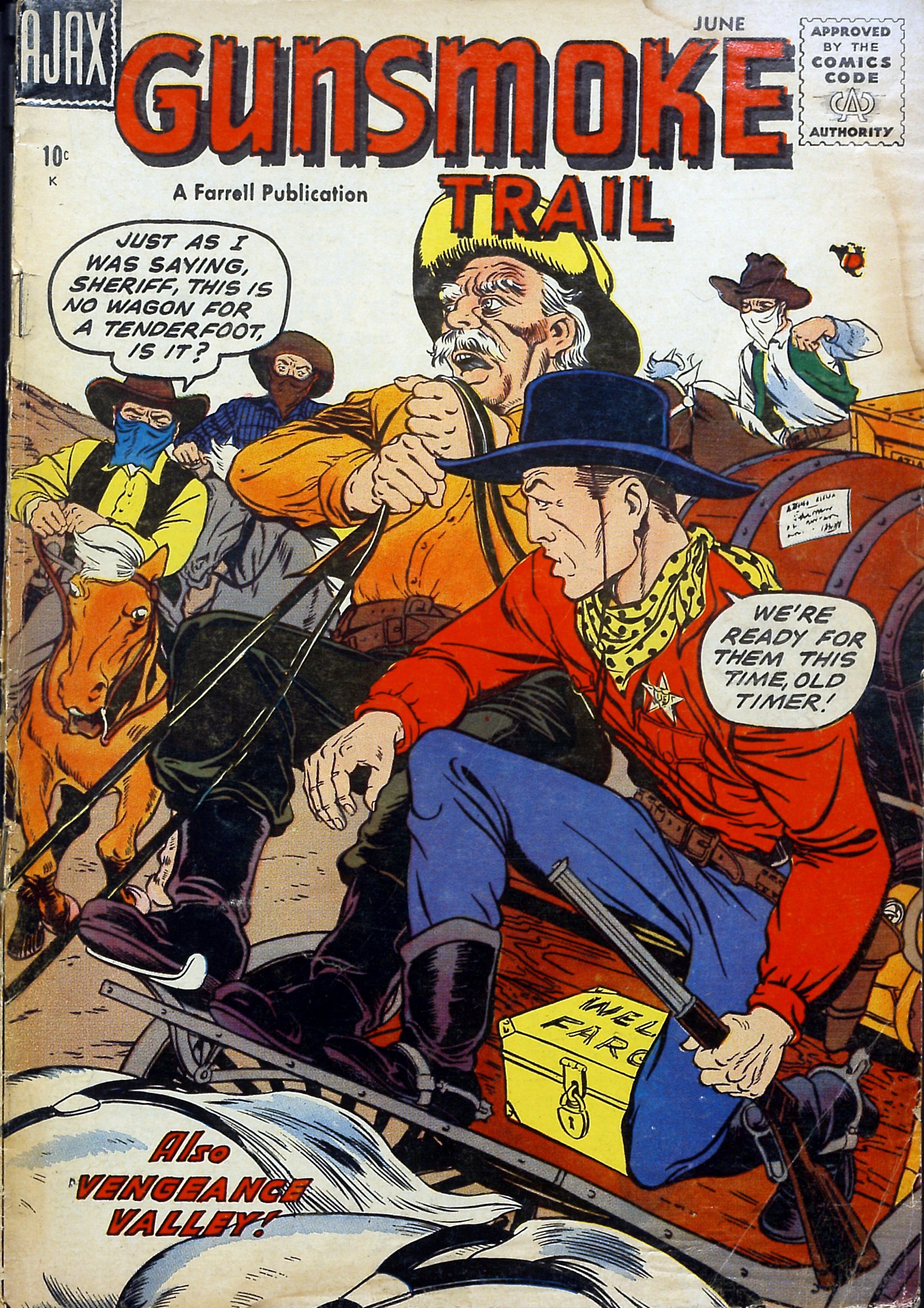 Read online Gunsmoke Trail comic -  Issue #1 - 1