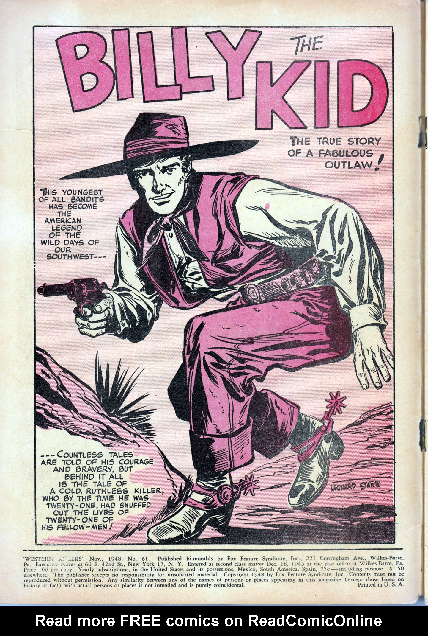 Read online Western Killers comic -  Issue #61 - 2