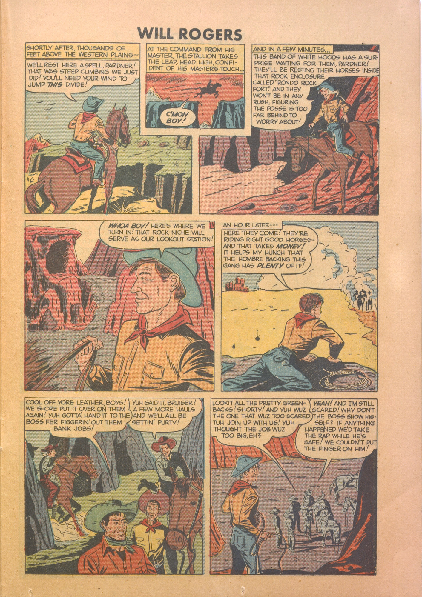 Read online Will Rogers Western comic -  Issue #2 - 25