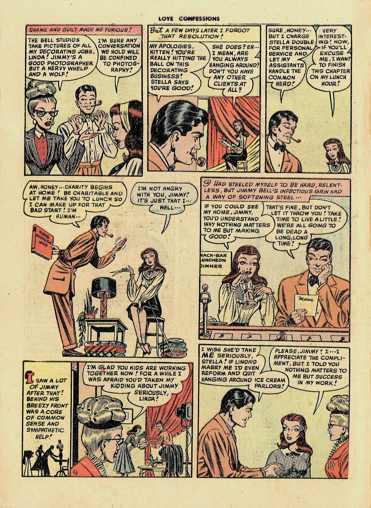 Read online Love Confessions comic -  Issue #1 - 6