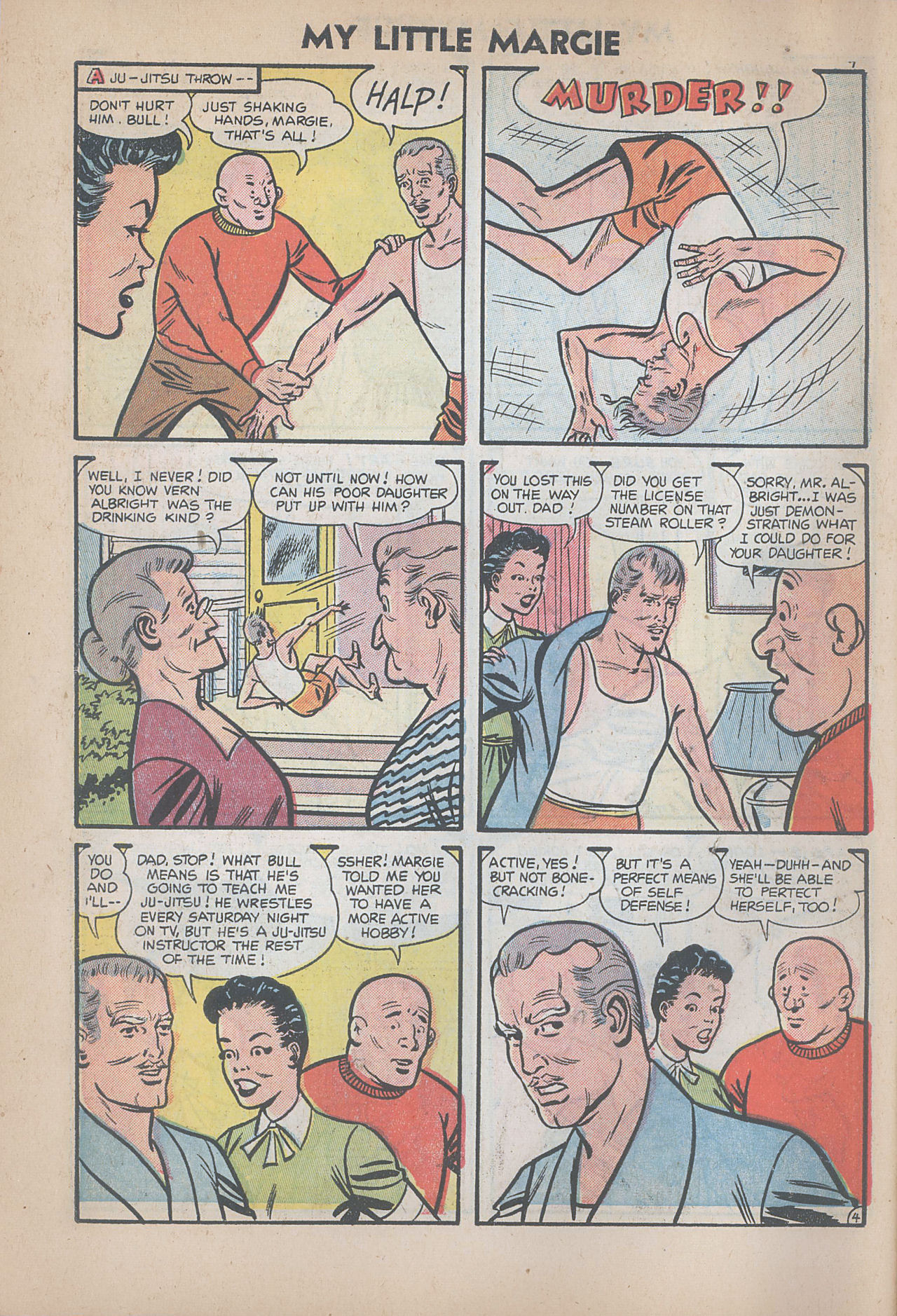 Read online My Little Margie (1954) comic -  Issue #3 - 6