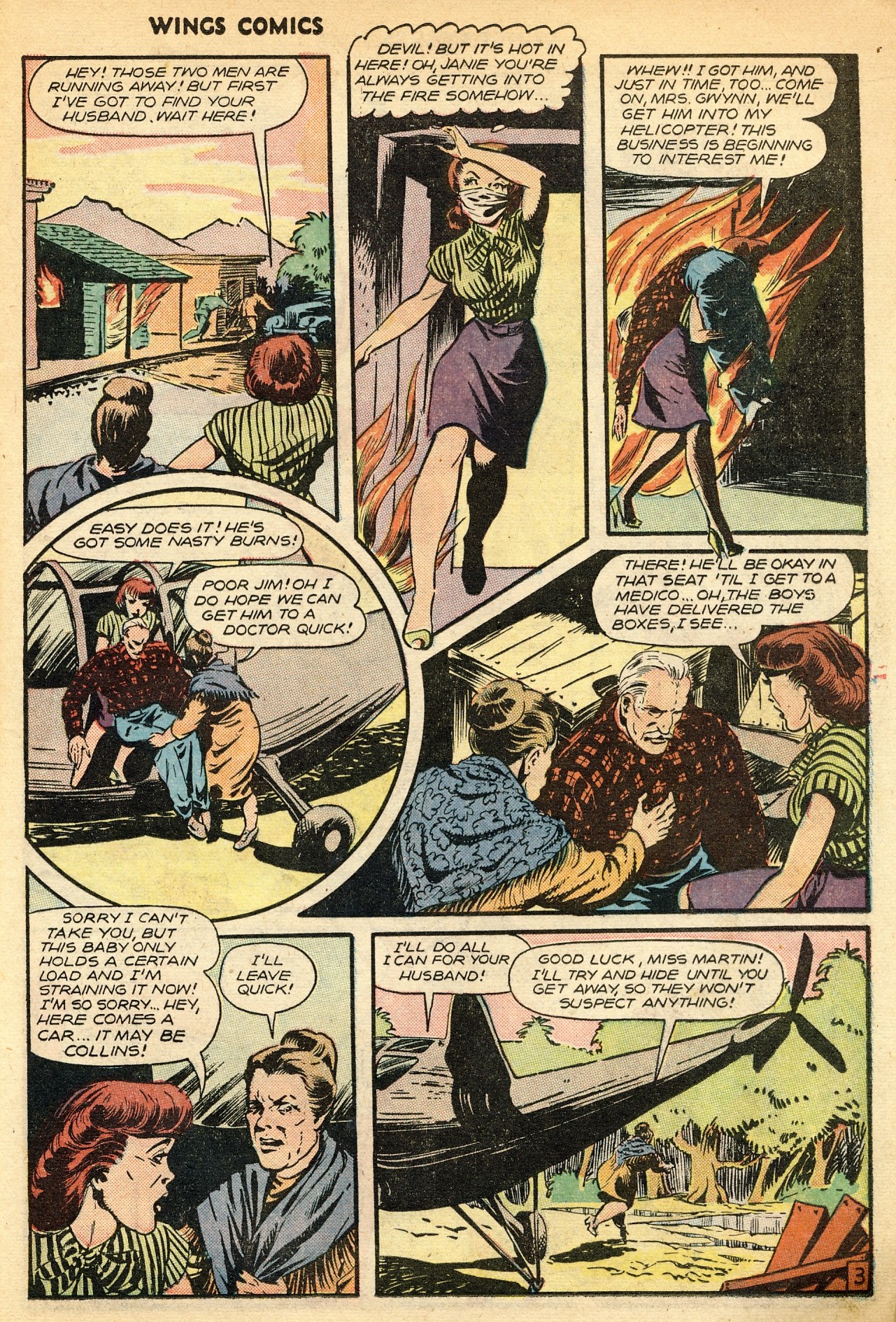 Read online Wings Comics comic -  Issue #82 - 15