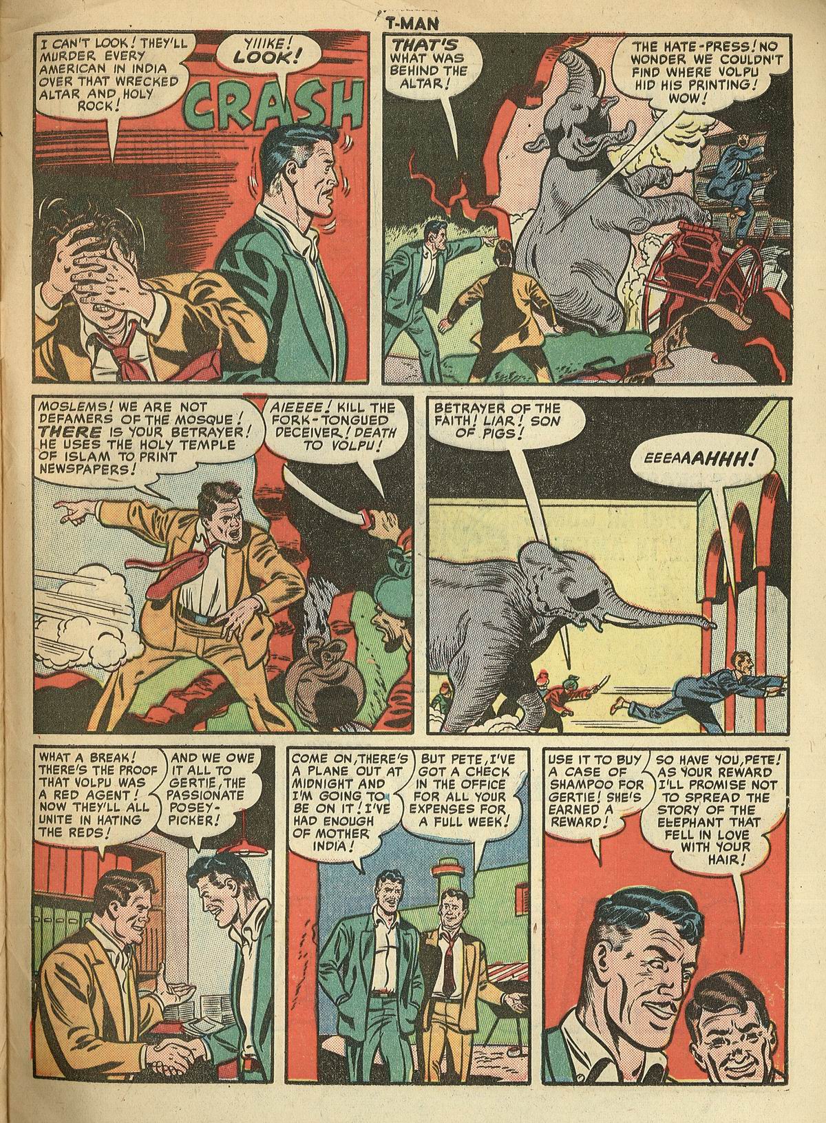 Read online T-Man: World Wide Trouble Shooter comic -  Issue #1 - 33