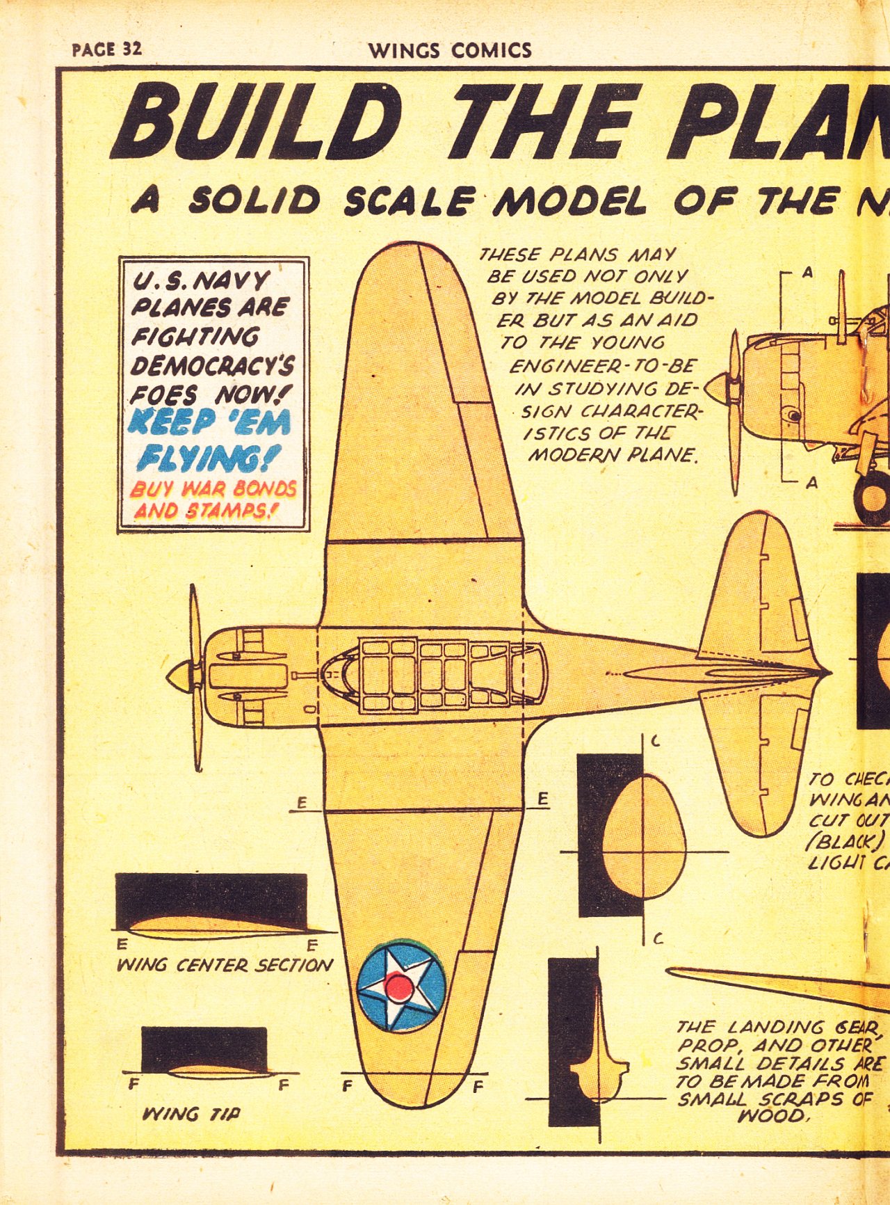 Read online Wings Comics comic -  Issue #24 - 34