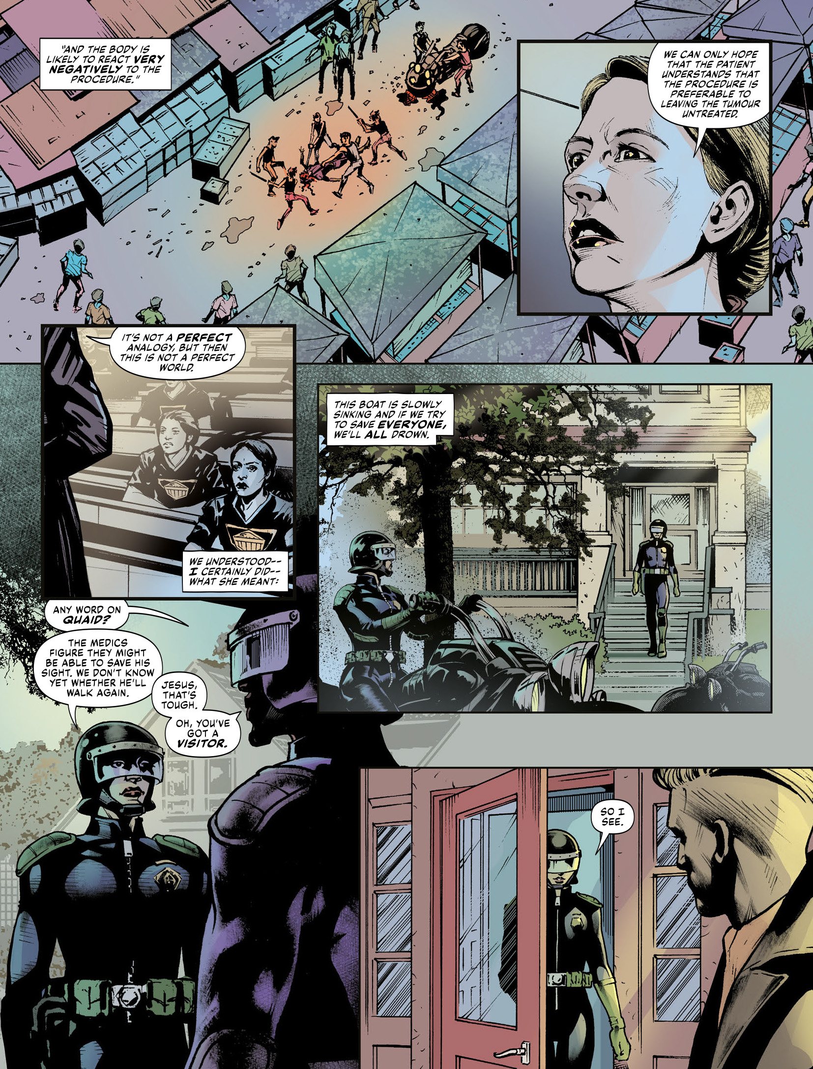 Read online Judge Dredd Megazine (Vol. 5) comic -  Issue #457 - 128