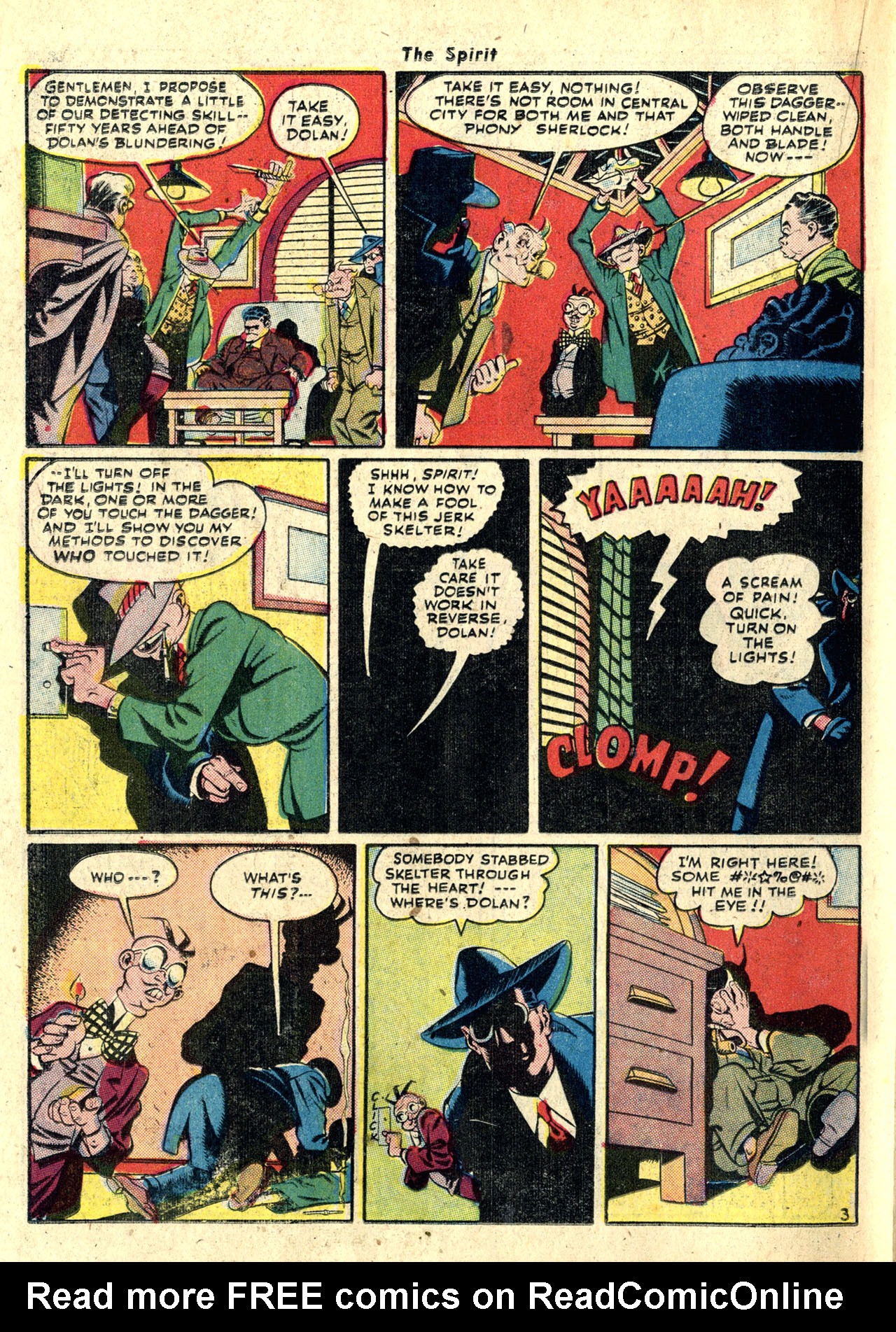 Read online The Spirit (1944) comic -  Issue #10 - 28