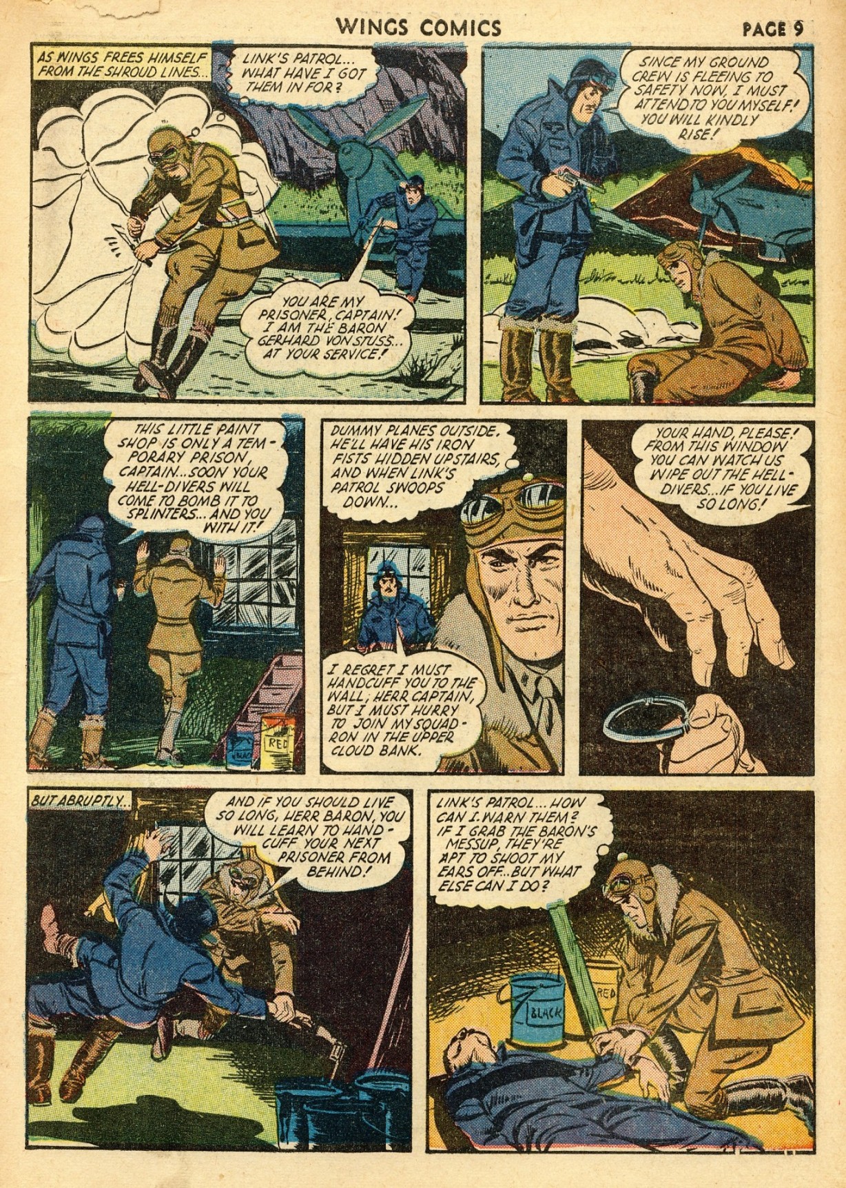 Read online Wings Comics comic -  Issue #32 - 11