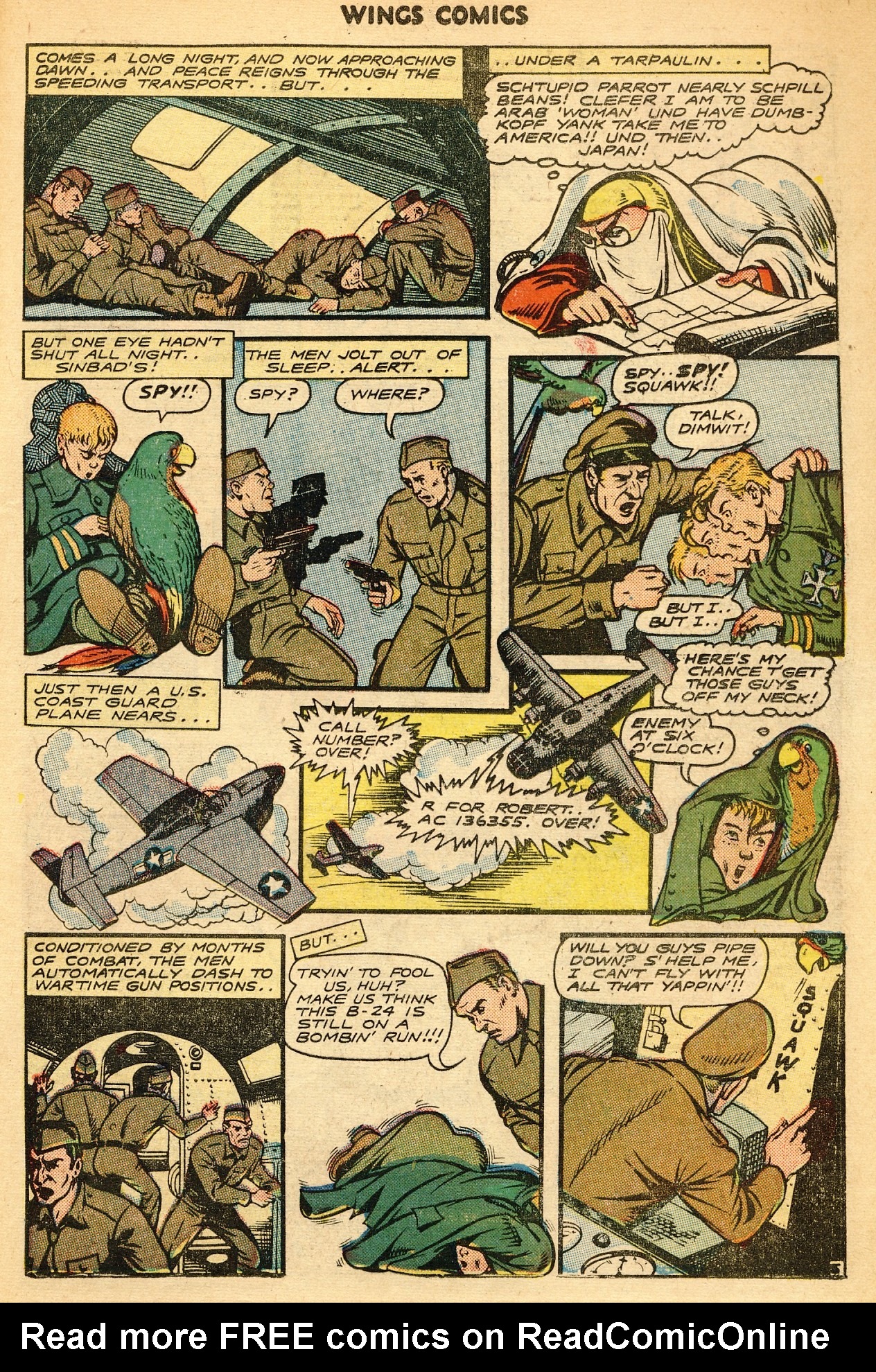Read online Wings Comics comic -  Issue #63 - 23