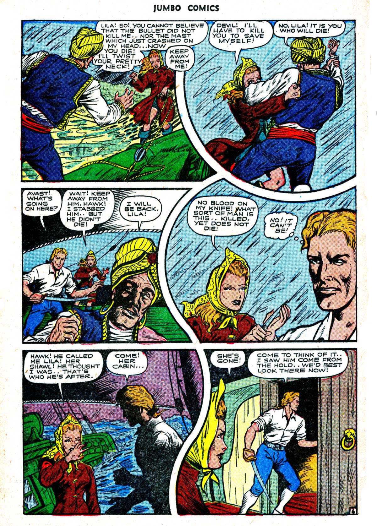 Read online Jumbo Comics comic -  Issue #72 - 34