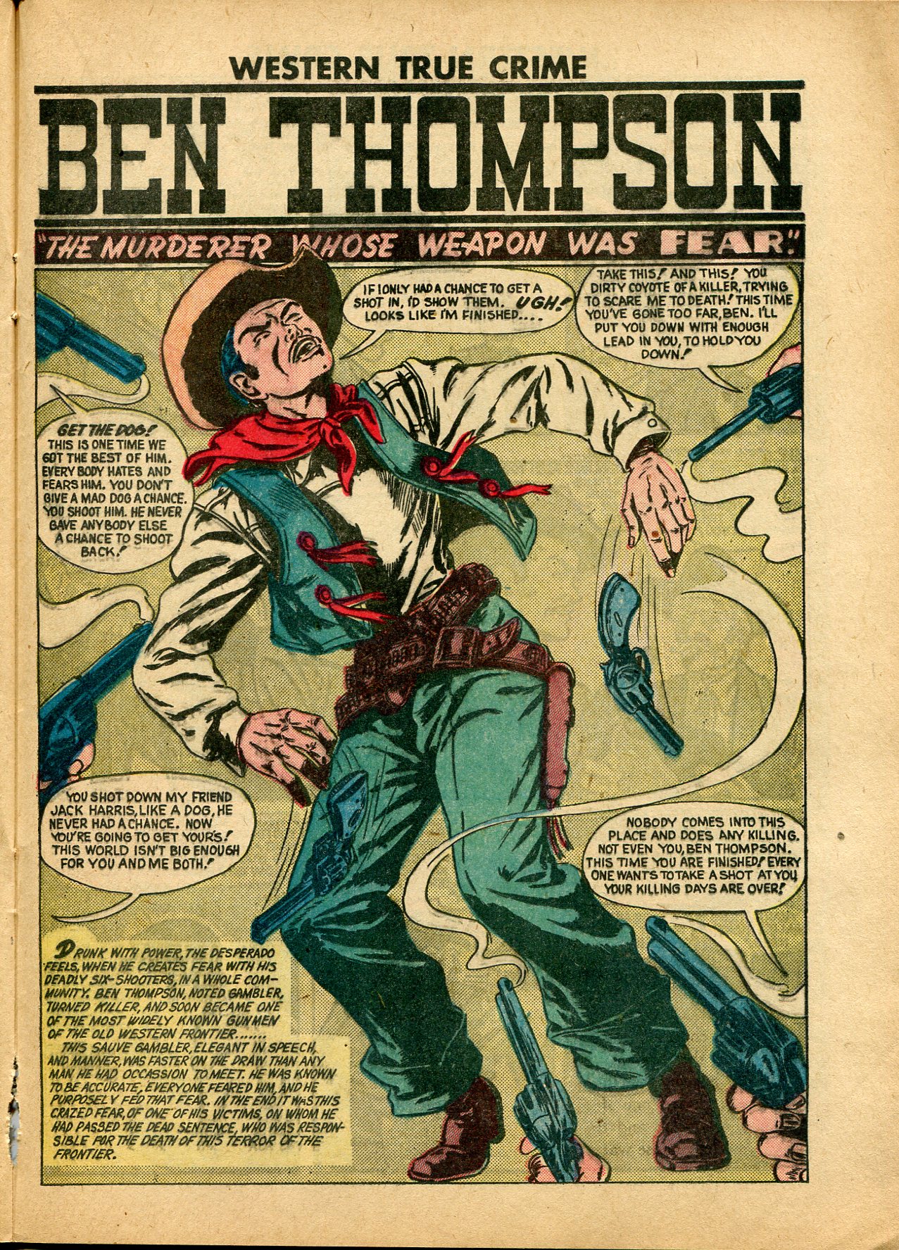 Read online Western True Crime comic -  Issue #5 - 23