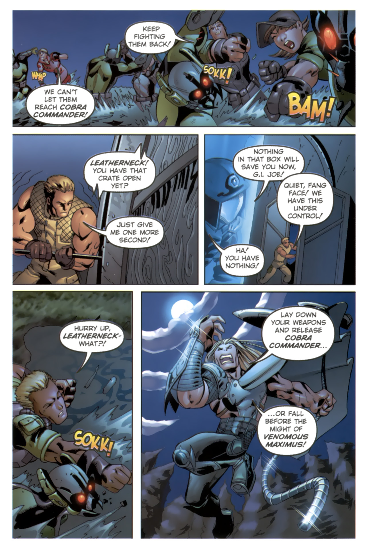 Read online G.I. Joe: Valor vs. Venom comic -  Issue #1 - 9