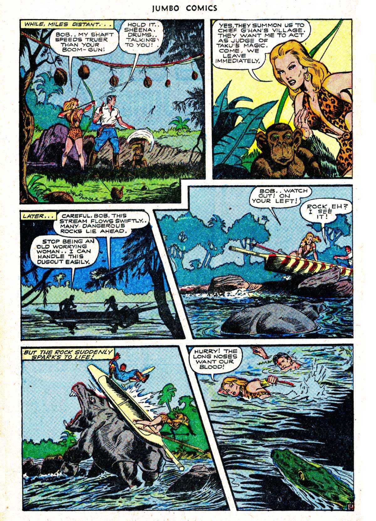 Read online Jumbo Comics comic -  Issue #72 - 4