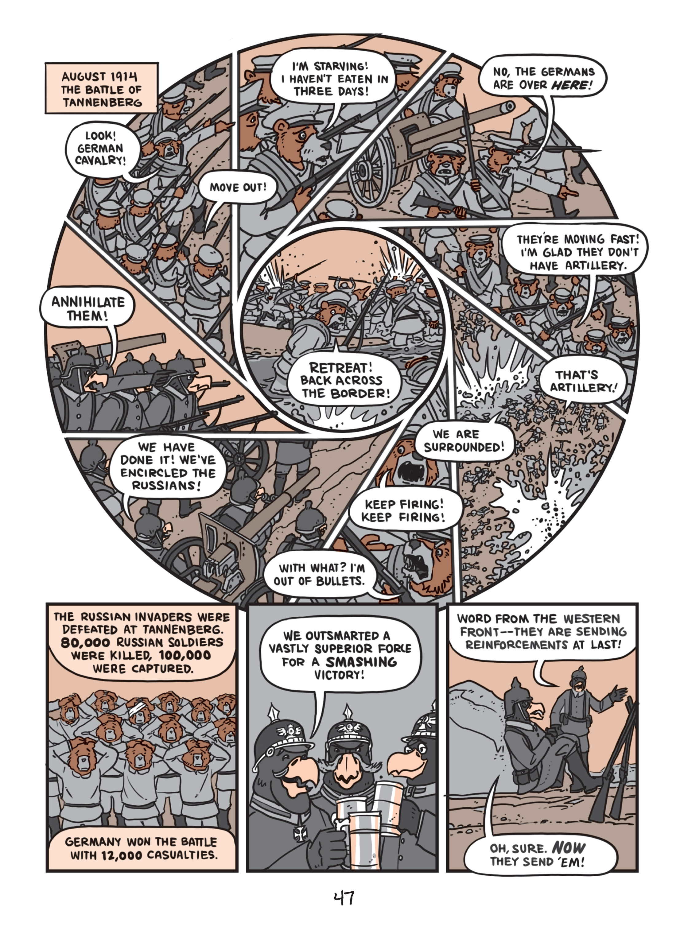 Read online Nathan Hale's Hazardous Tales comic -  Issue # TPB 4 - 47