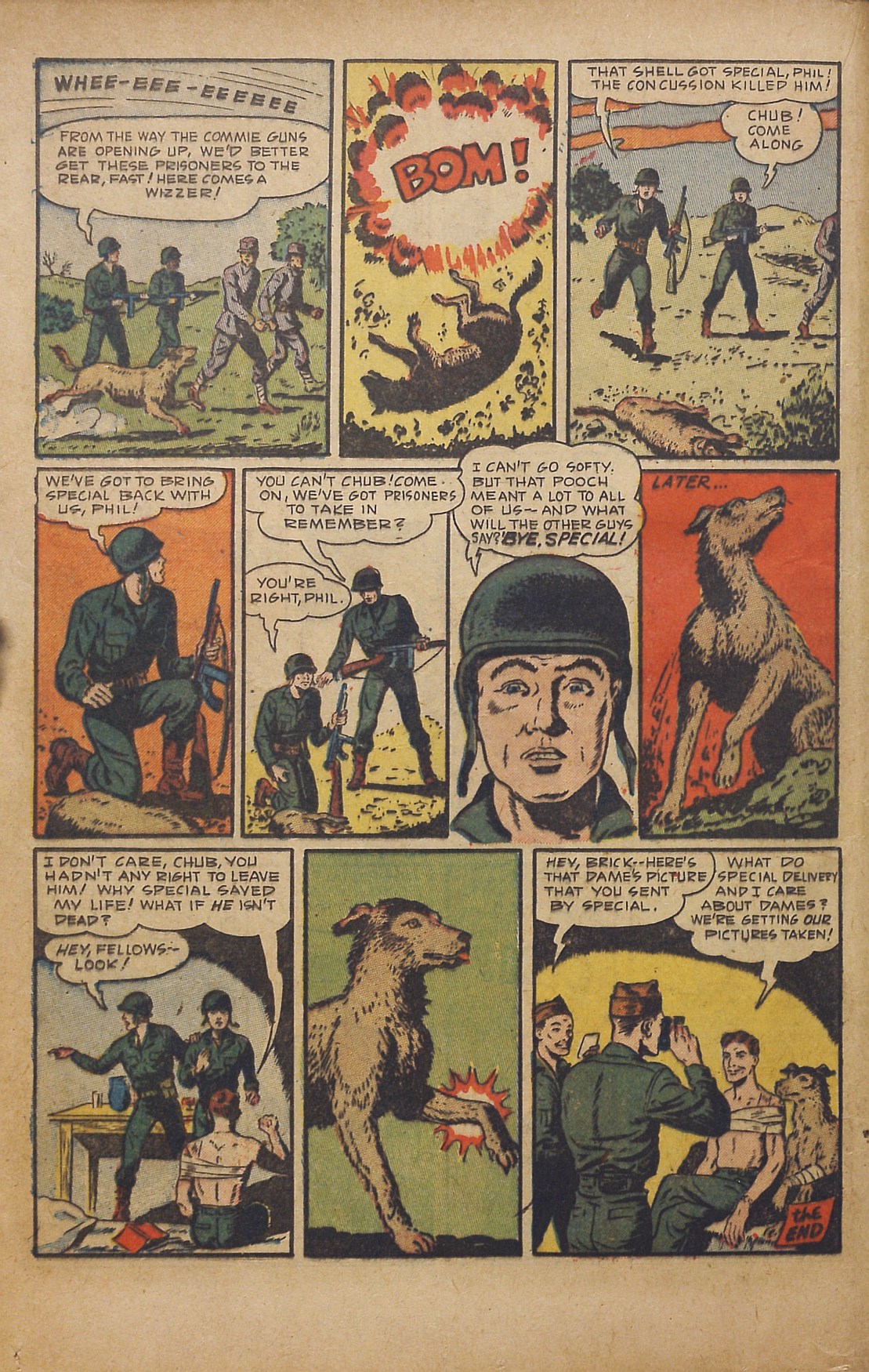 Read online G-I in Battle (1952) comic -  Issue #3 - 16