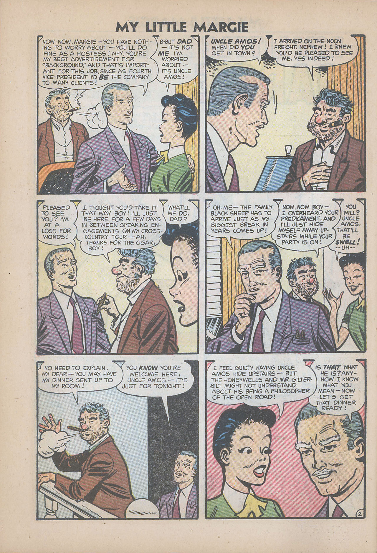 Read online My Little Margie (1954) comic -  Issue #3 - 16