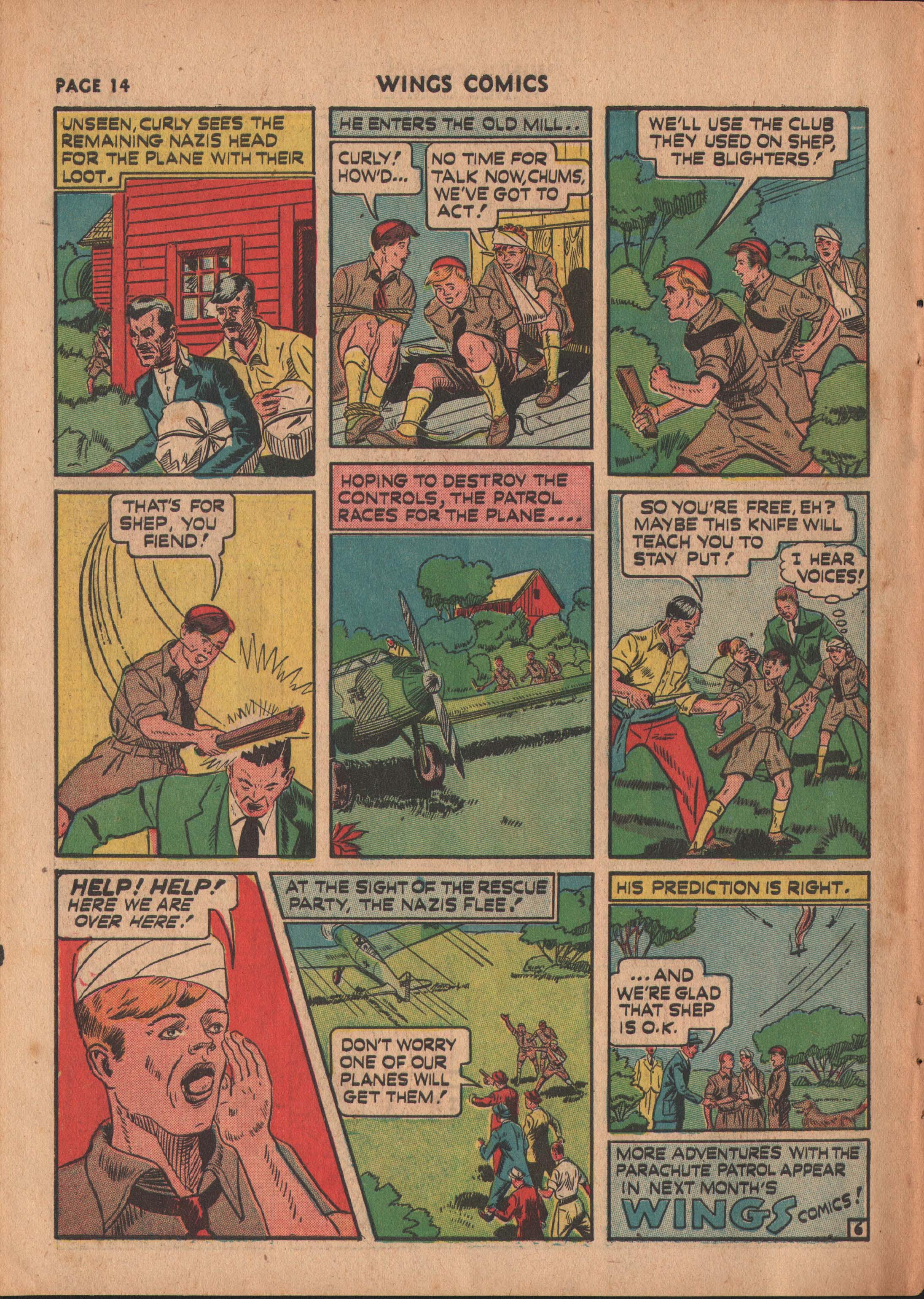 Read online Wings Comics comic -  Issue #13 - 16