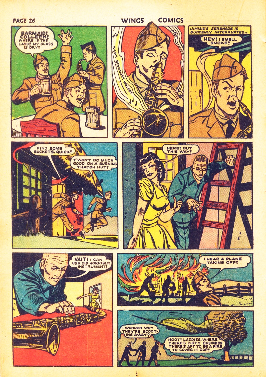 Read online Wings Comics comic -  Issue #28 - 29