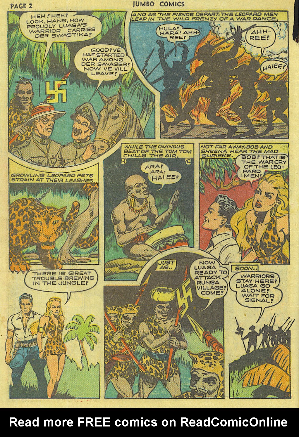 Read online Jumbo Comics comic -  Issue #42 - 4