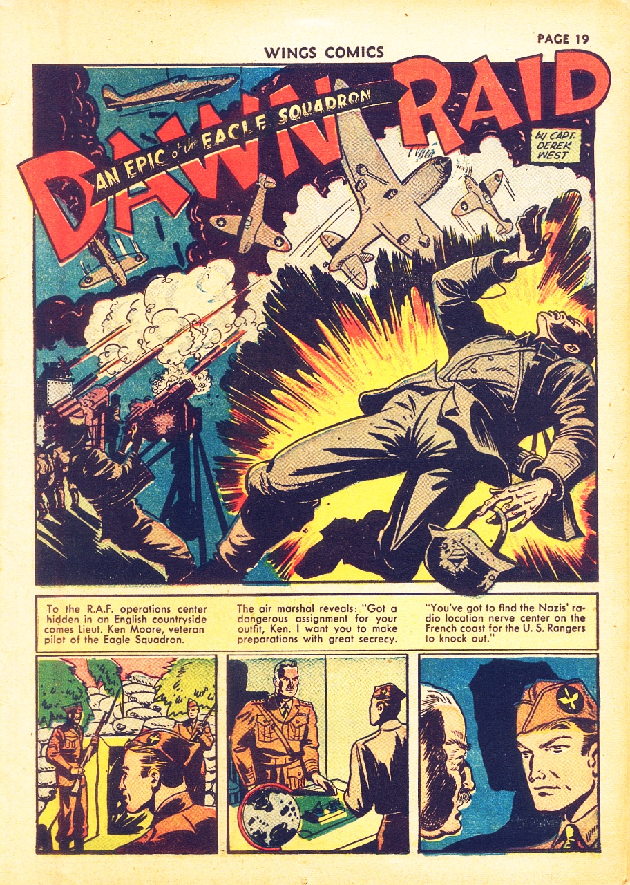 Read online Wings Comics comic -  Issue #28 - 22