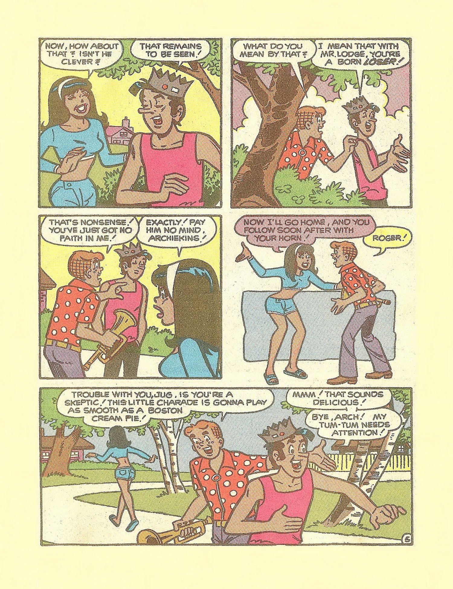 Read online Jughead Jones Comics Digest comic -  Issue #65 - 73