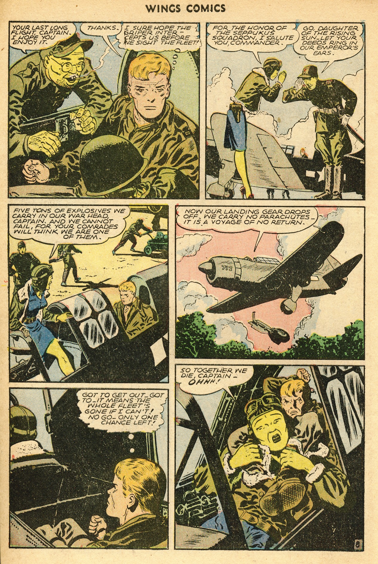 Read online Wings Comics comic -  Issue #63 - 10