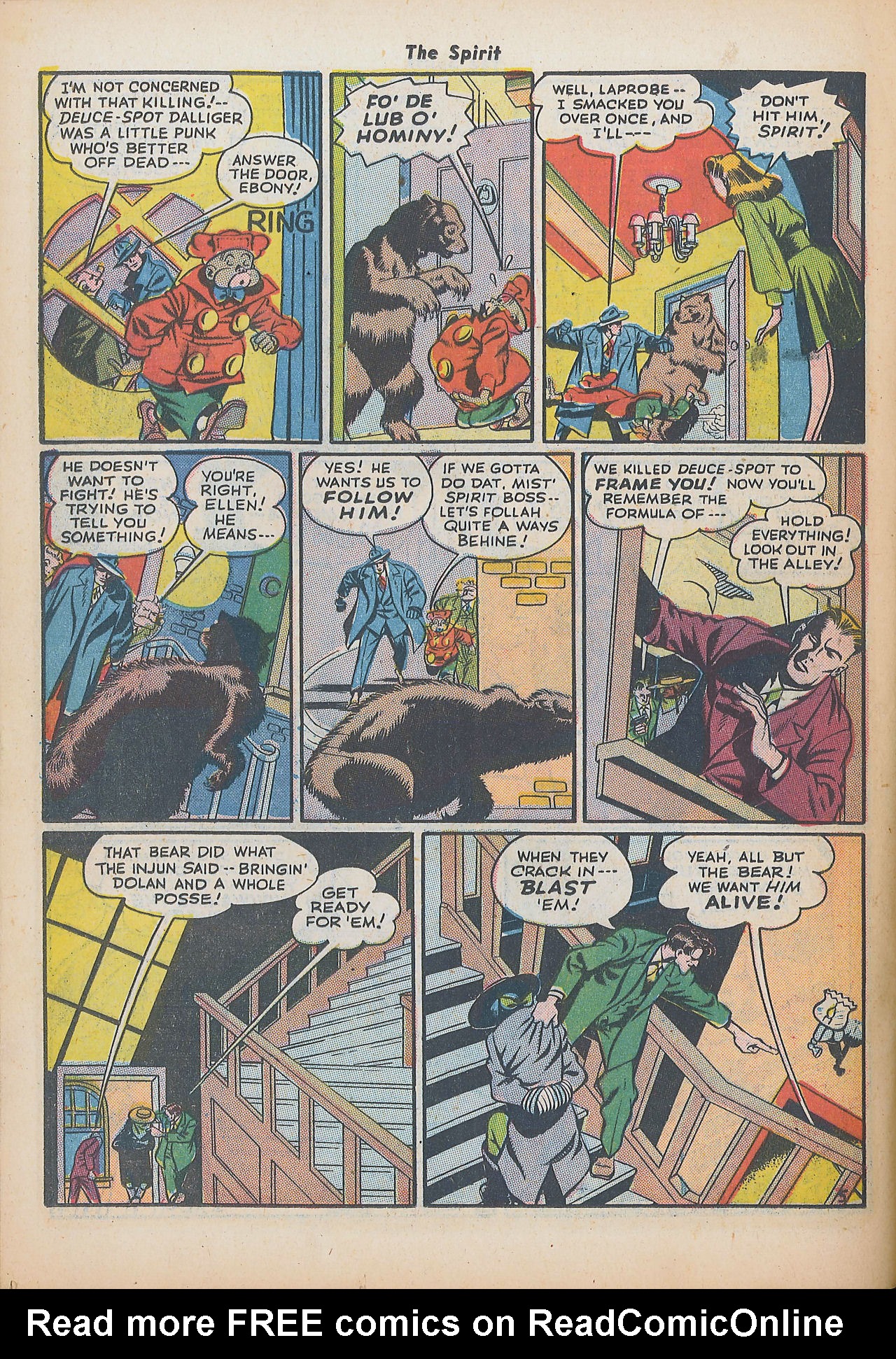 Read online The Spirit (1944) comic -  Issue #9 - 30