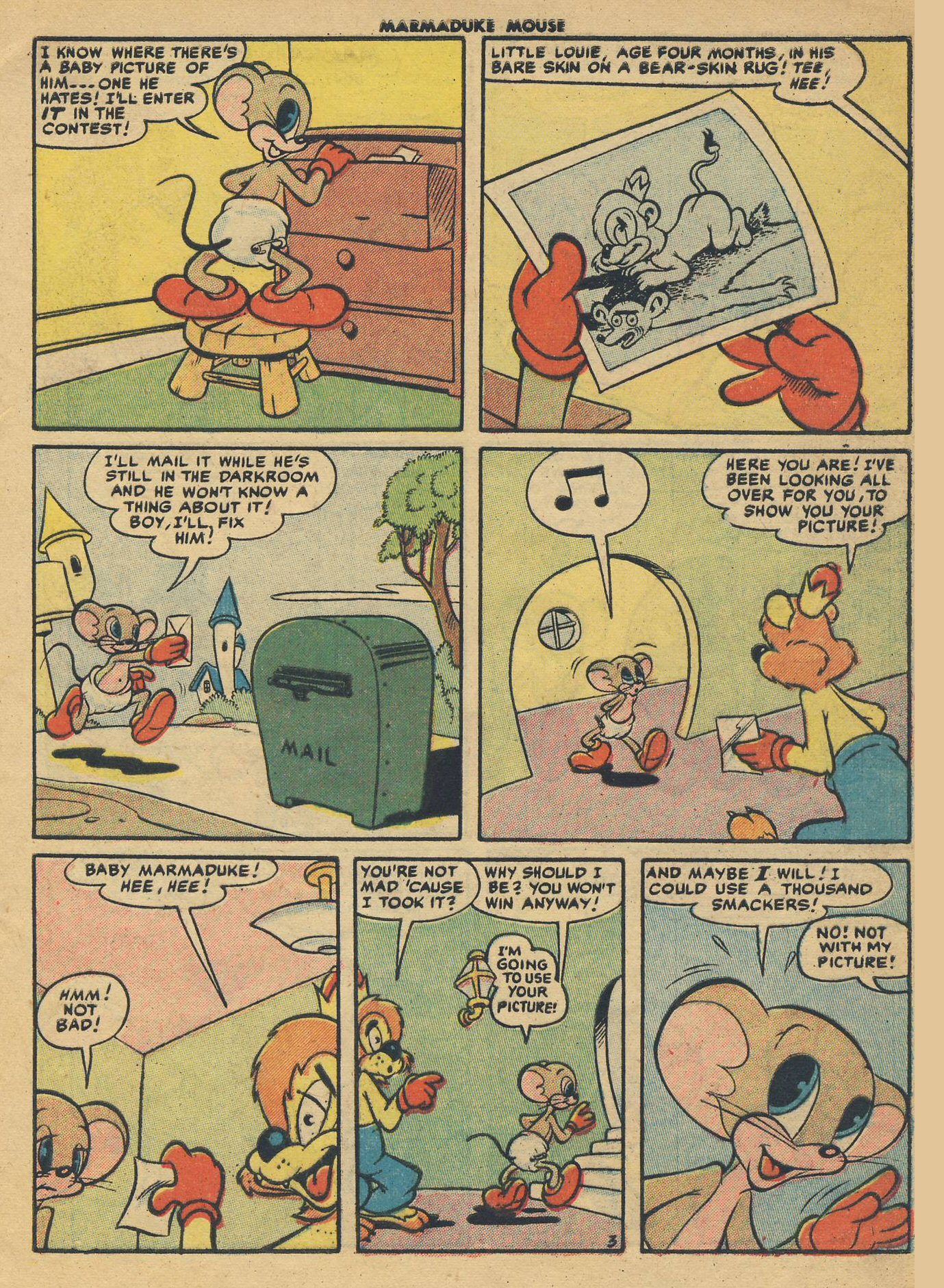 Read online Marmaduke Mouse comic -  Issue #57 - 5