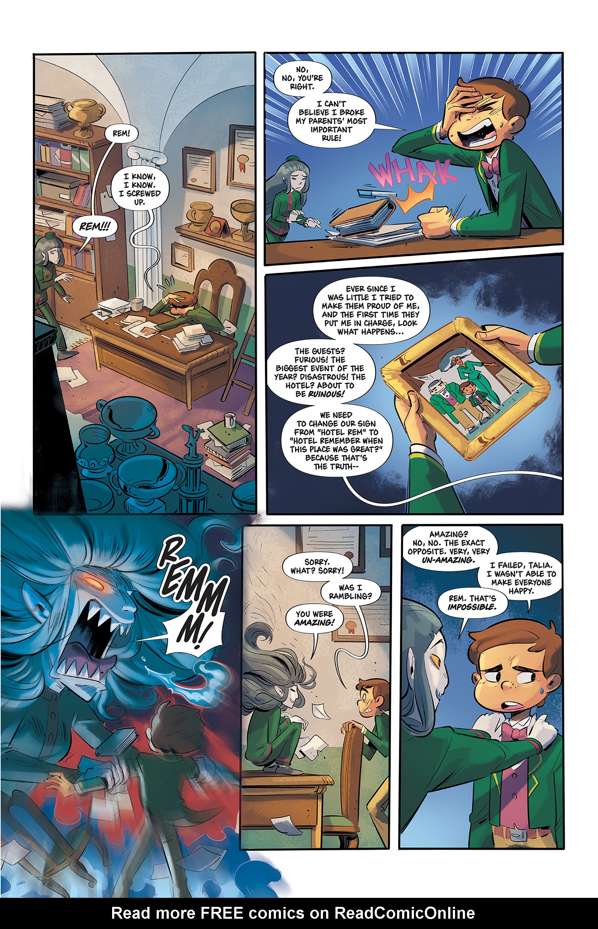 Read online Hotel REM comic -  Issue # TPB - 51