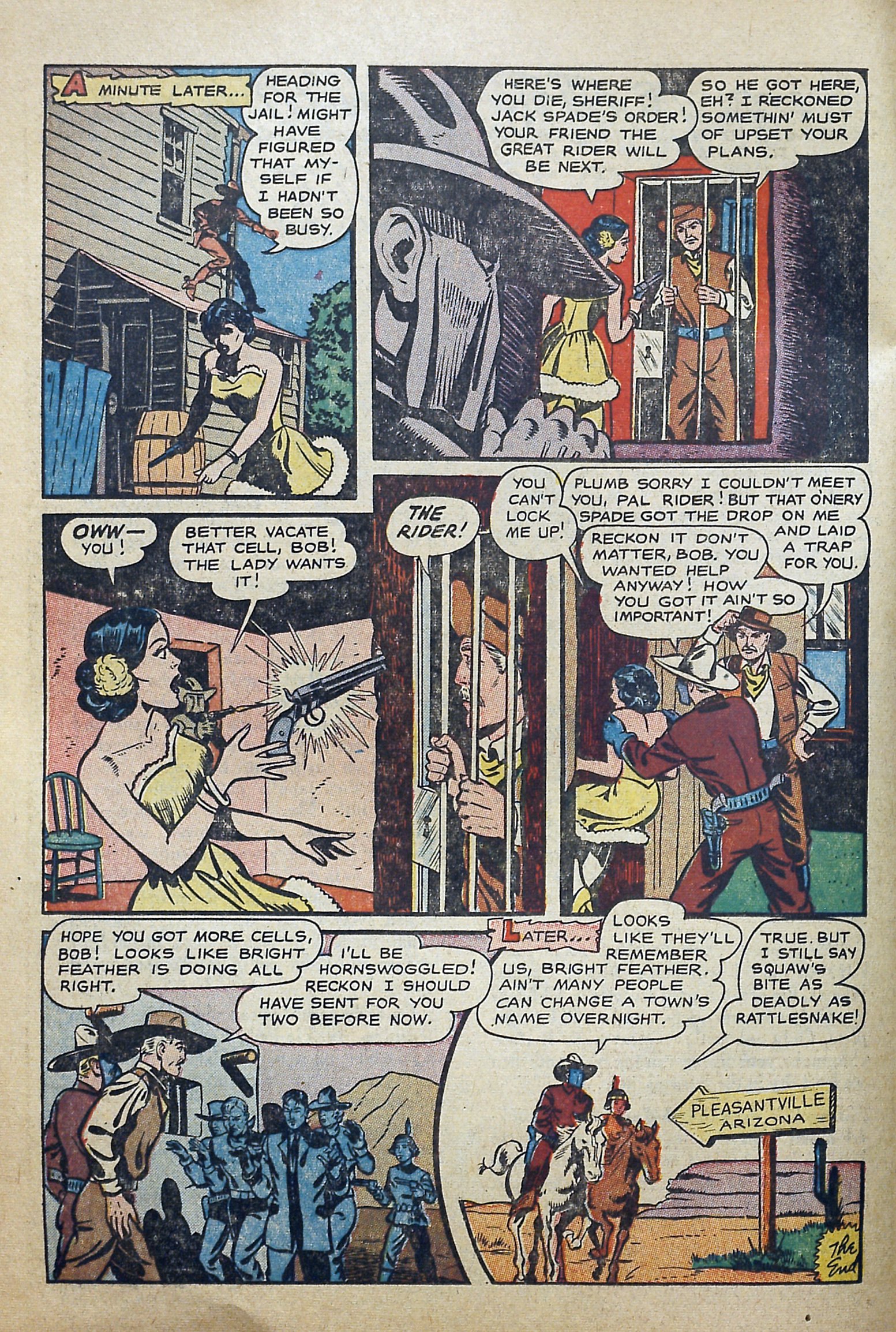 Read online Gunsmoke Trail comic -  Issue #1 - 12