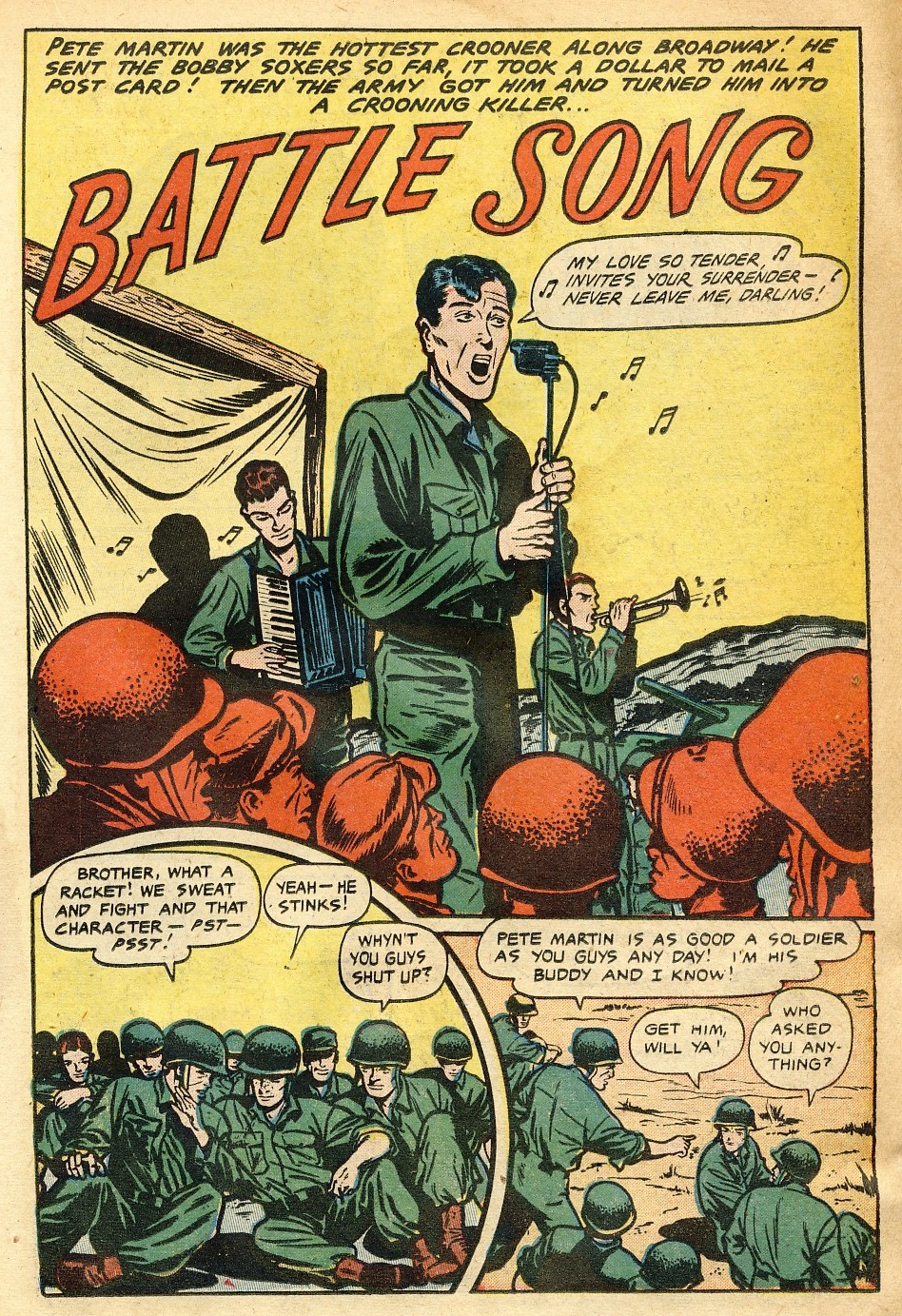 Read online G-I in Battle (1952) comic -  Issue #8 - 19