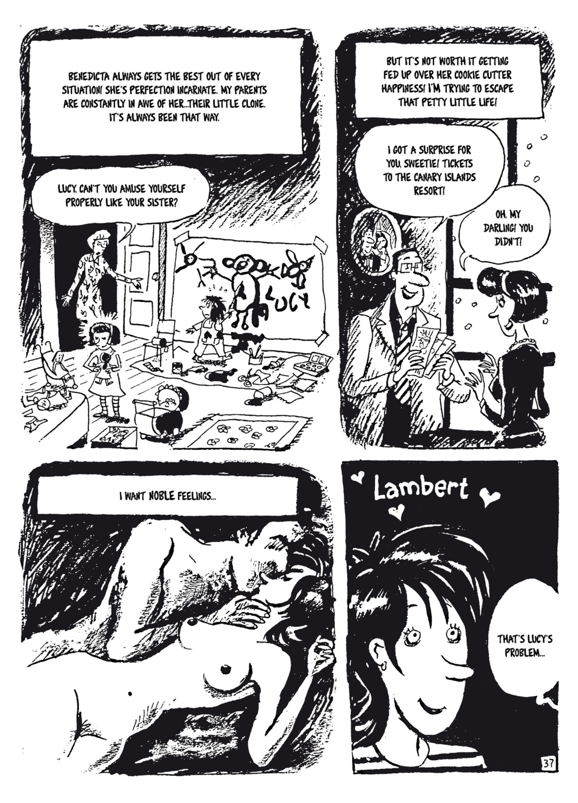 Read online Bluesy Lucy - The Existential Chronicles of a Thirtysomething comic -  Issue #1 - 38
