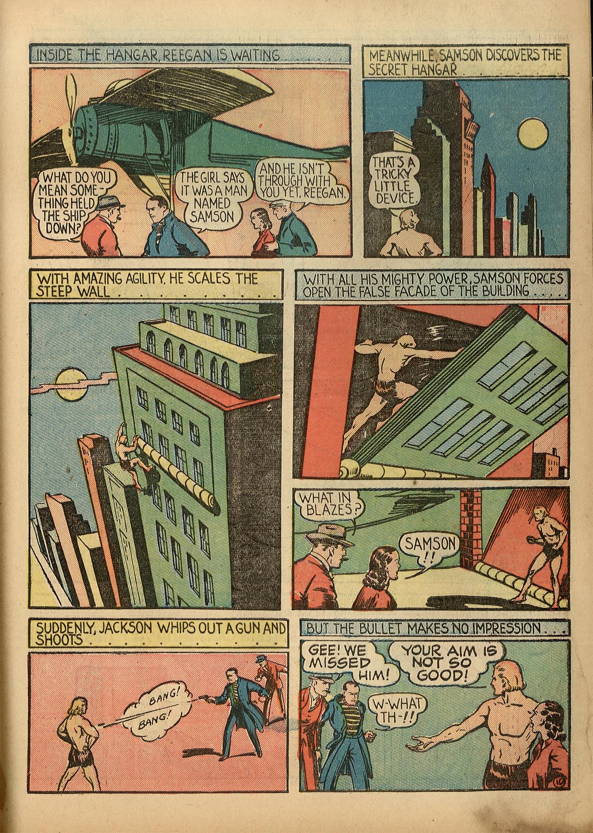 Read online Samson (1940) comic -  Issue #1 - 58