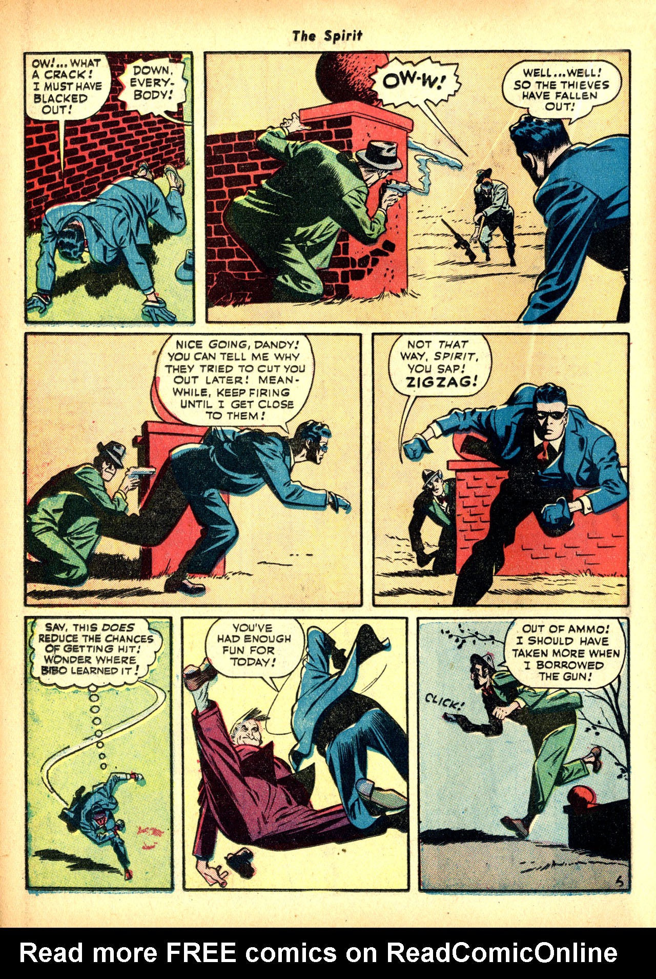 Read online The Spirit (1944) comic -  Issue #6 - 24