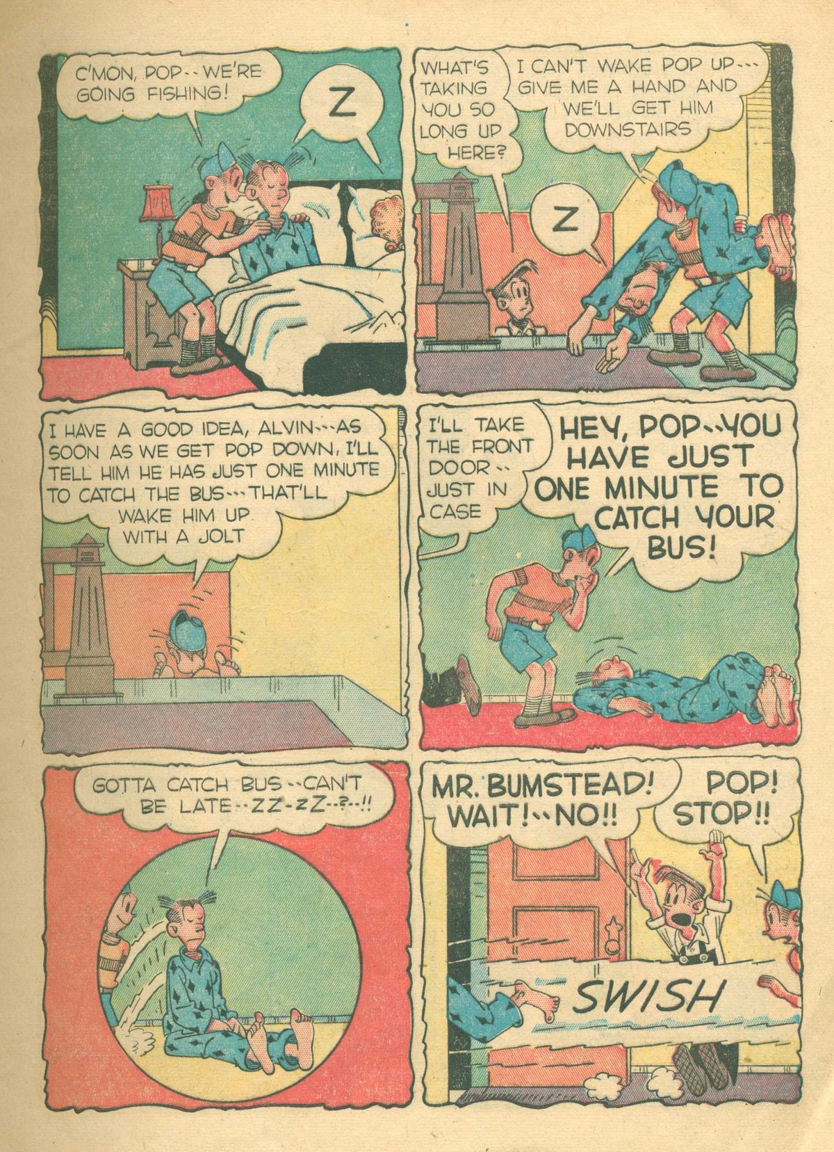 Read online Blondie Comics (1947) comic -  Issue #2 - 9