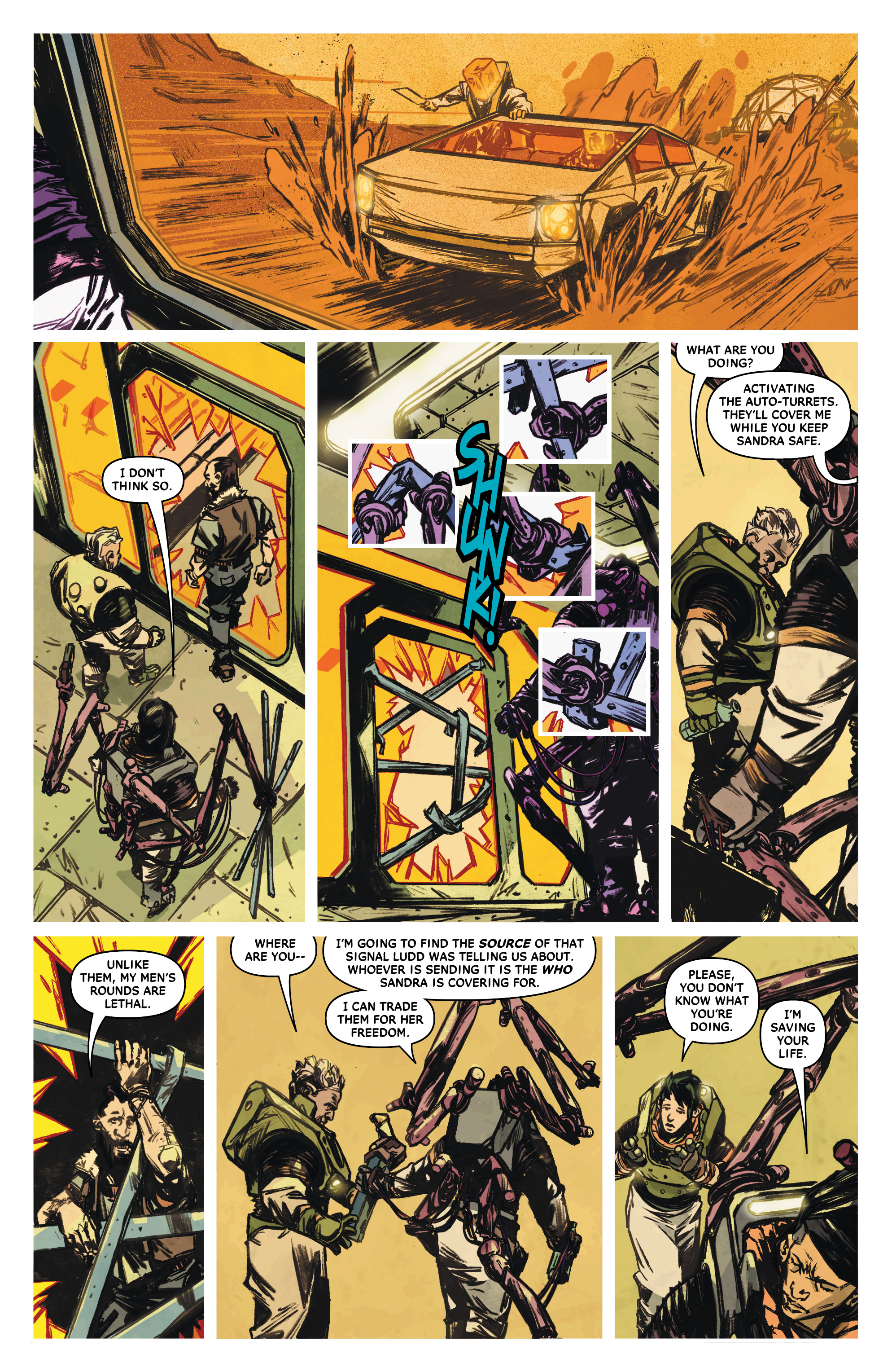 Read online Fear of a Red Planet comic -  Issue #4 - 9