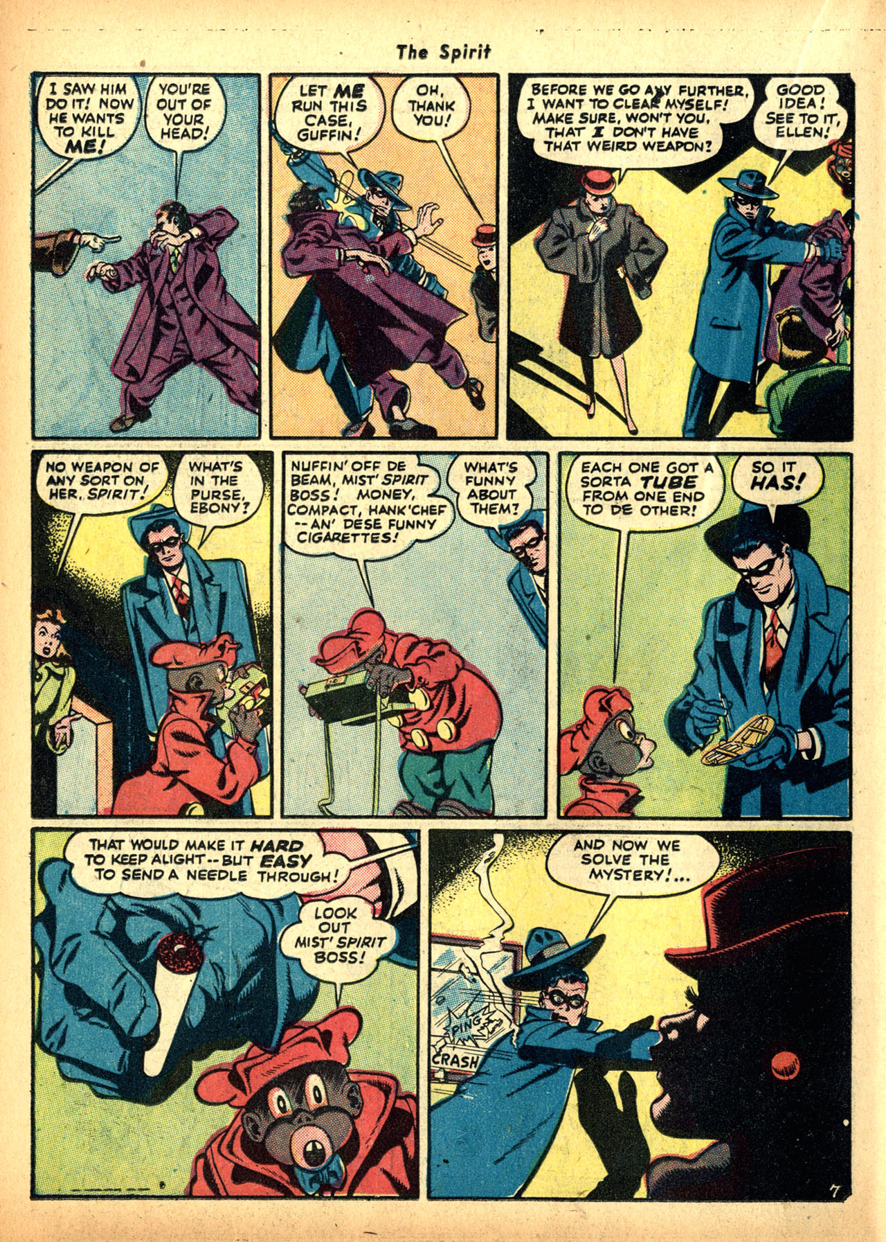 Read online The Spirit (1944) comic -  Issue #6 - 32