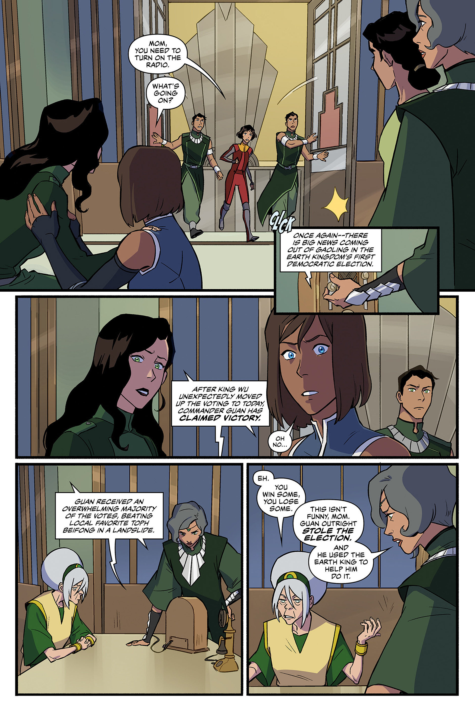 Read online The Legend of Korra: Ruins of the Empire Omnibus comic -  Issue # TPB (Part 2) - 75