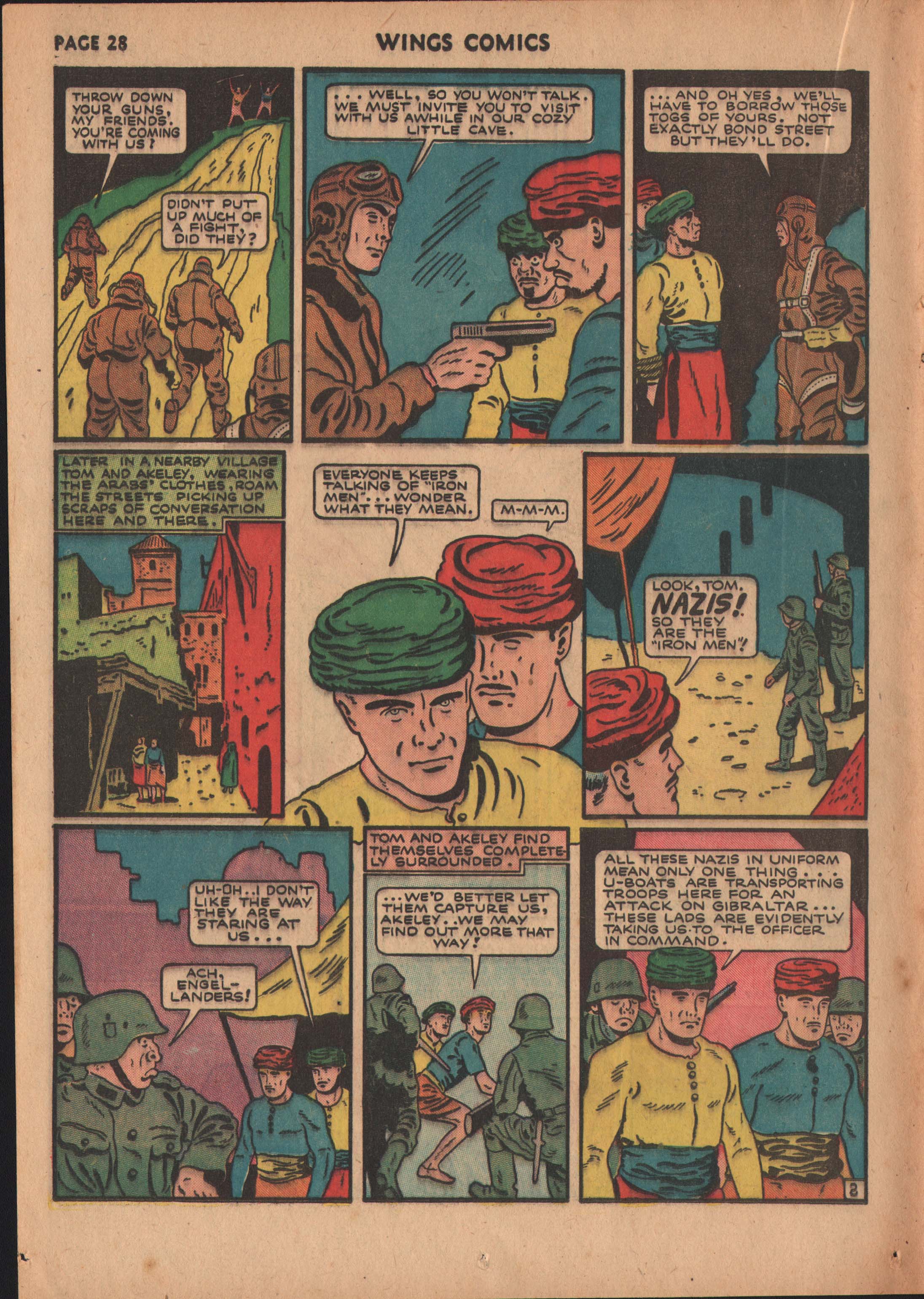 Read online Wings Comics comic -  Issue #13 - 30